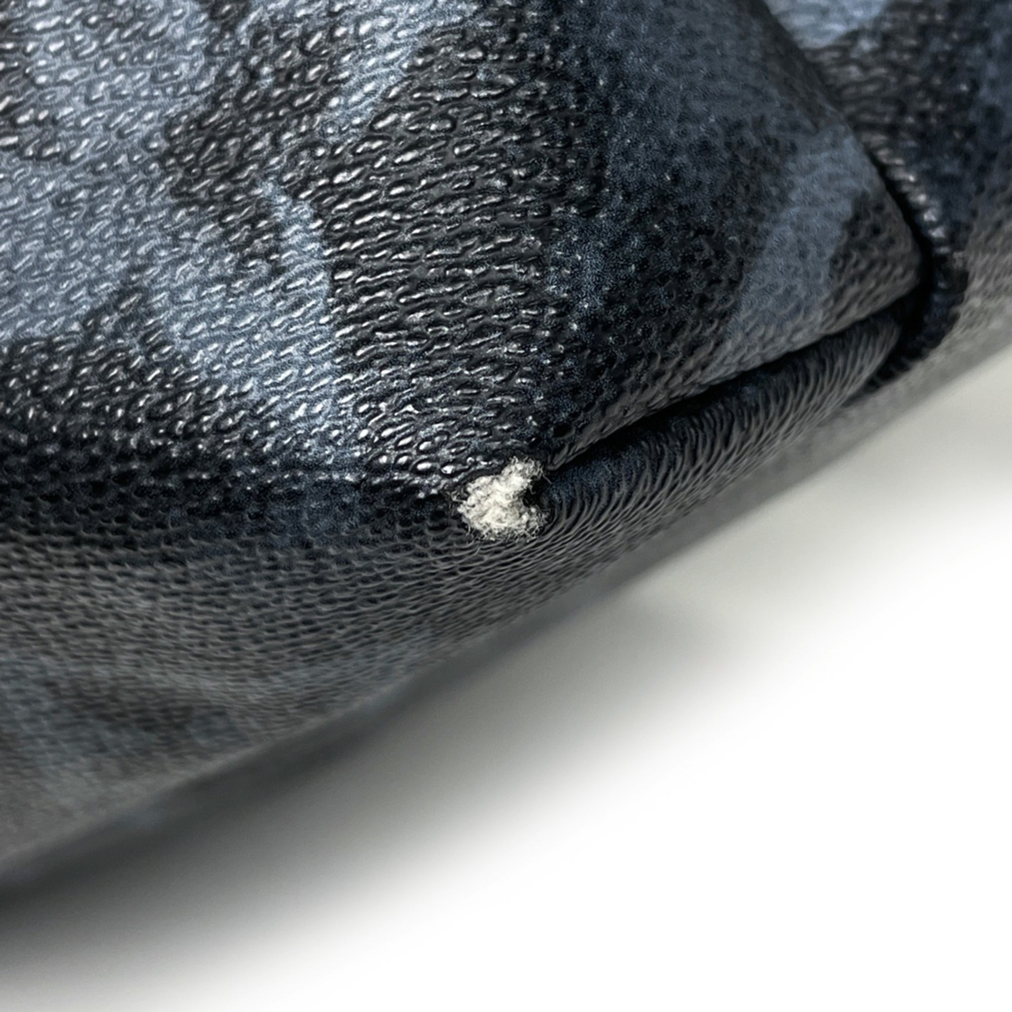 Louis Vuitton Black Noir Monogram Backpack (Pre-Owned)