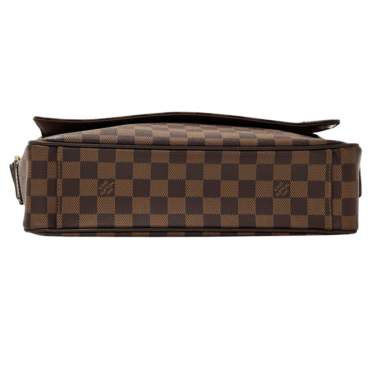 Louis Vuitton Brown Damier Canvas Ebene Damier Canvas Handbag Shoulder Bag (Pre-Owned)