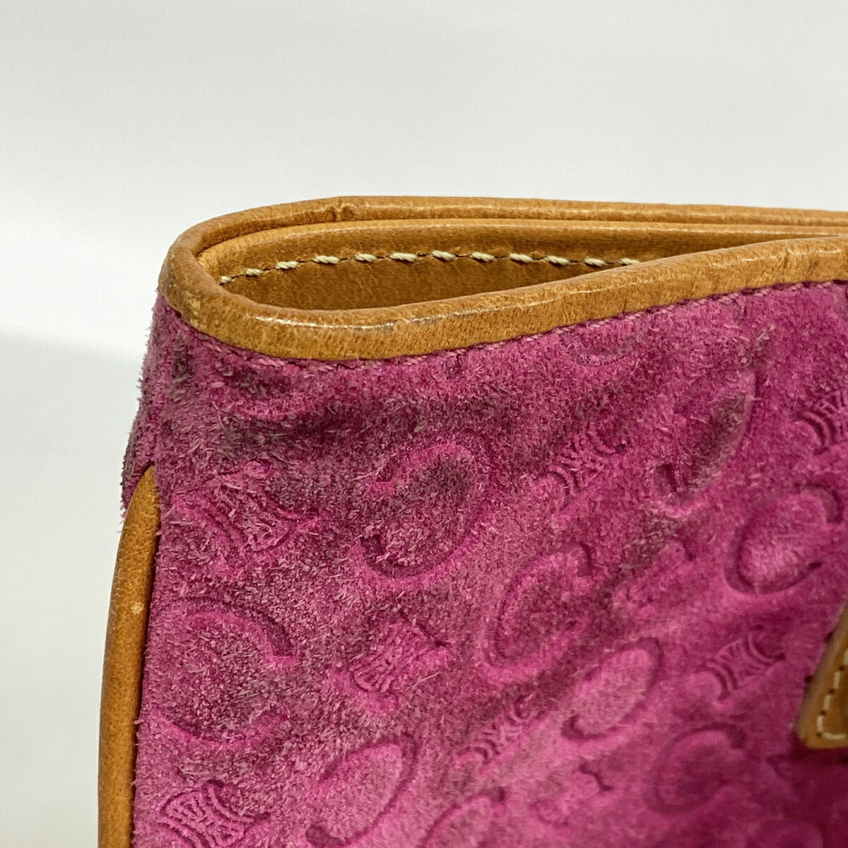 Celine Pink Suede Tote Bag (Pre-Owned)