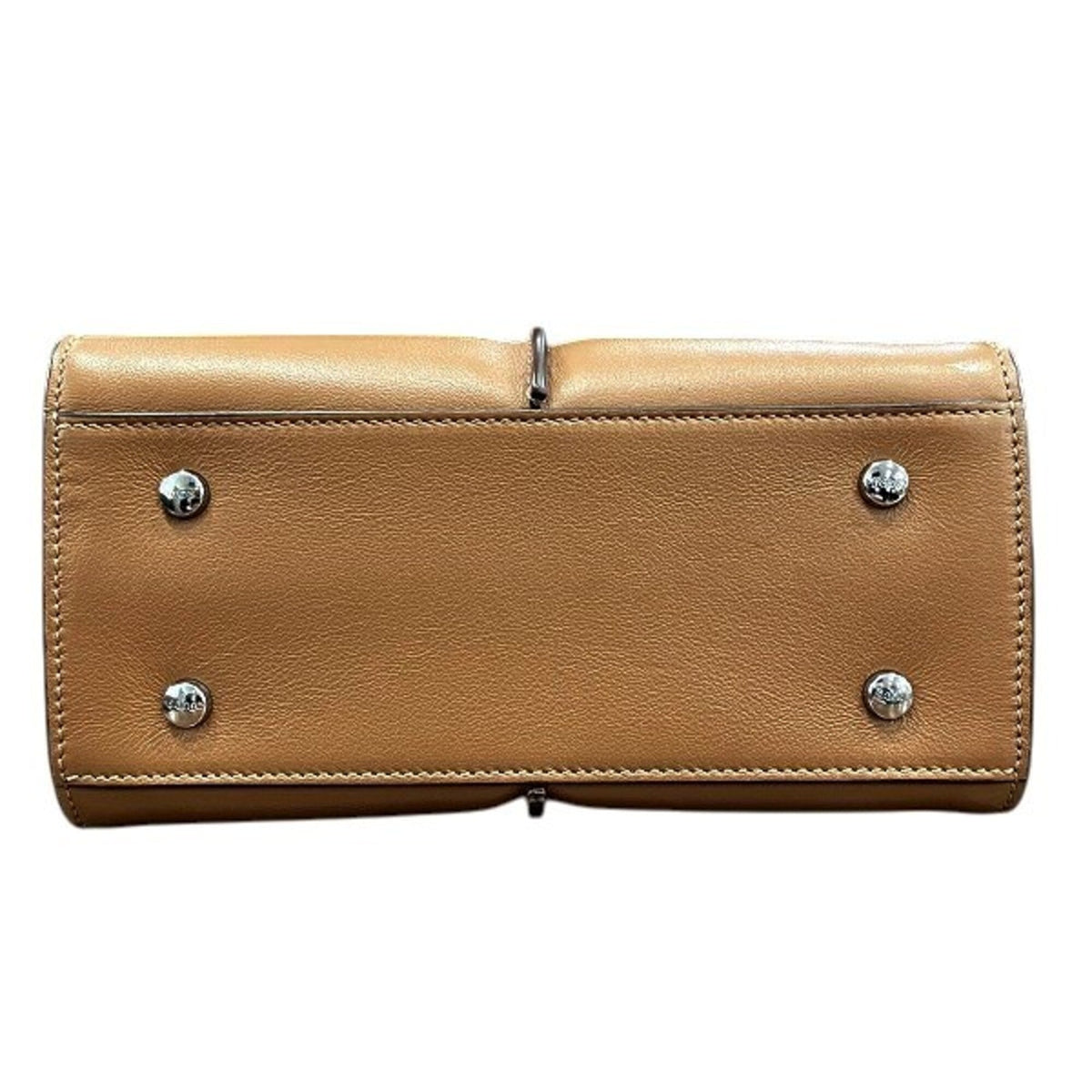 Tod's Brown Leather Handbag Shoulder Bag (Pre-Owned)