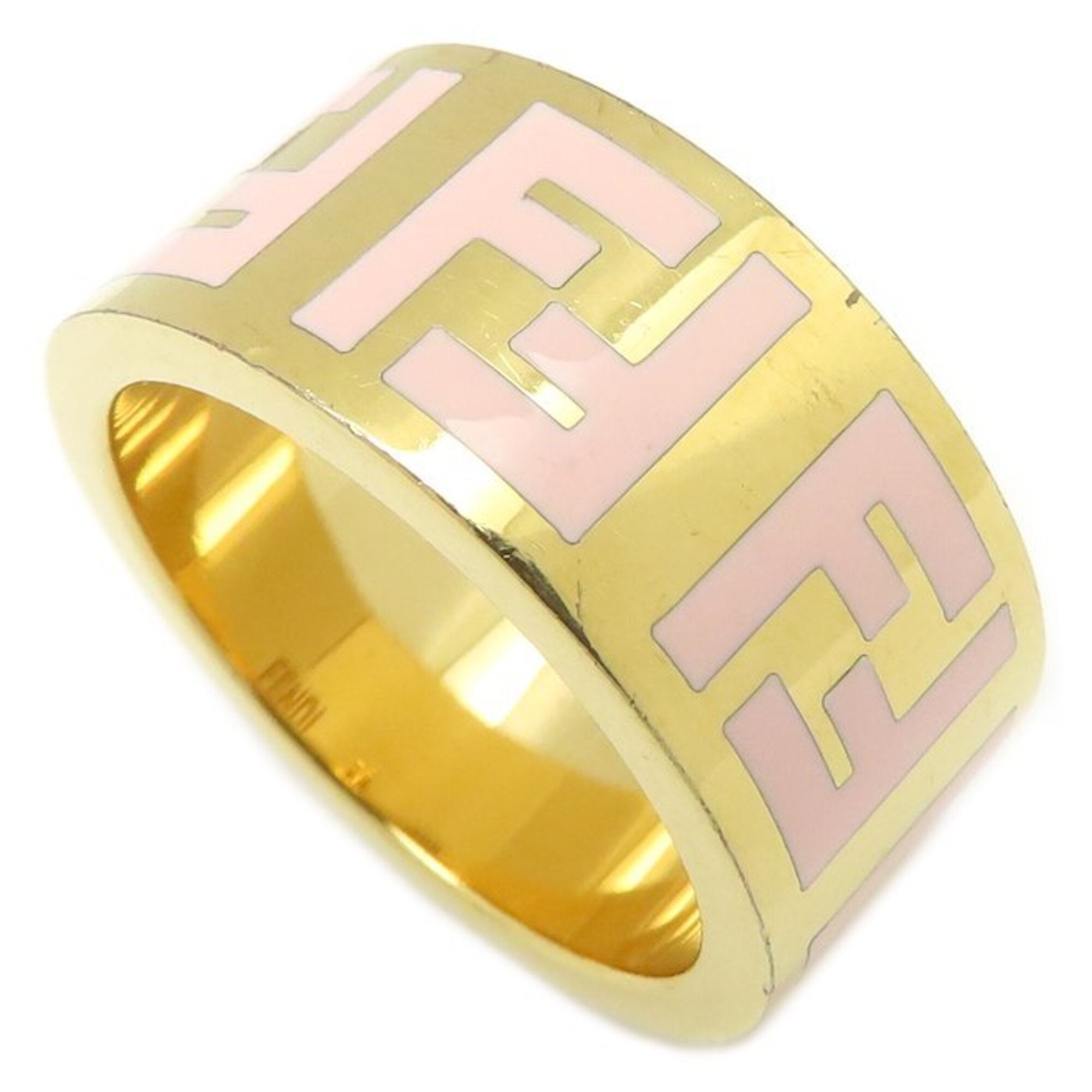 Fendi Enamel Band Ring (Pre-Owned)
