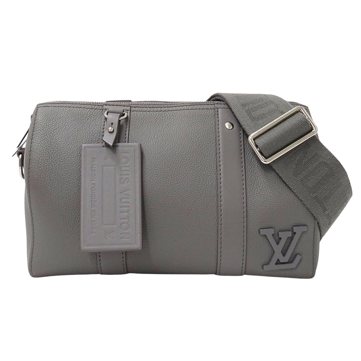 Louis Vuitton Gray Gris Handbag Shoulder Bag (Pre-Owned)