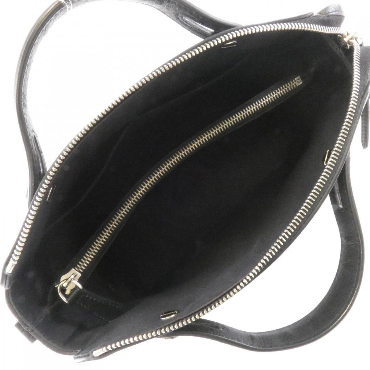 Fendi Black Leather Handbag (Pre-Owned)