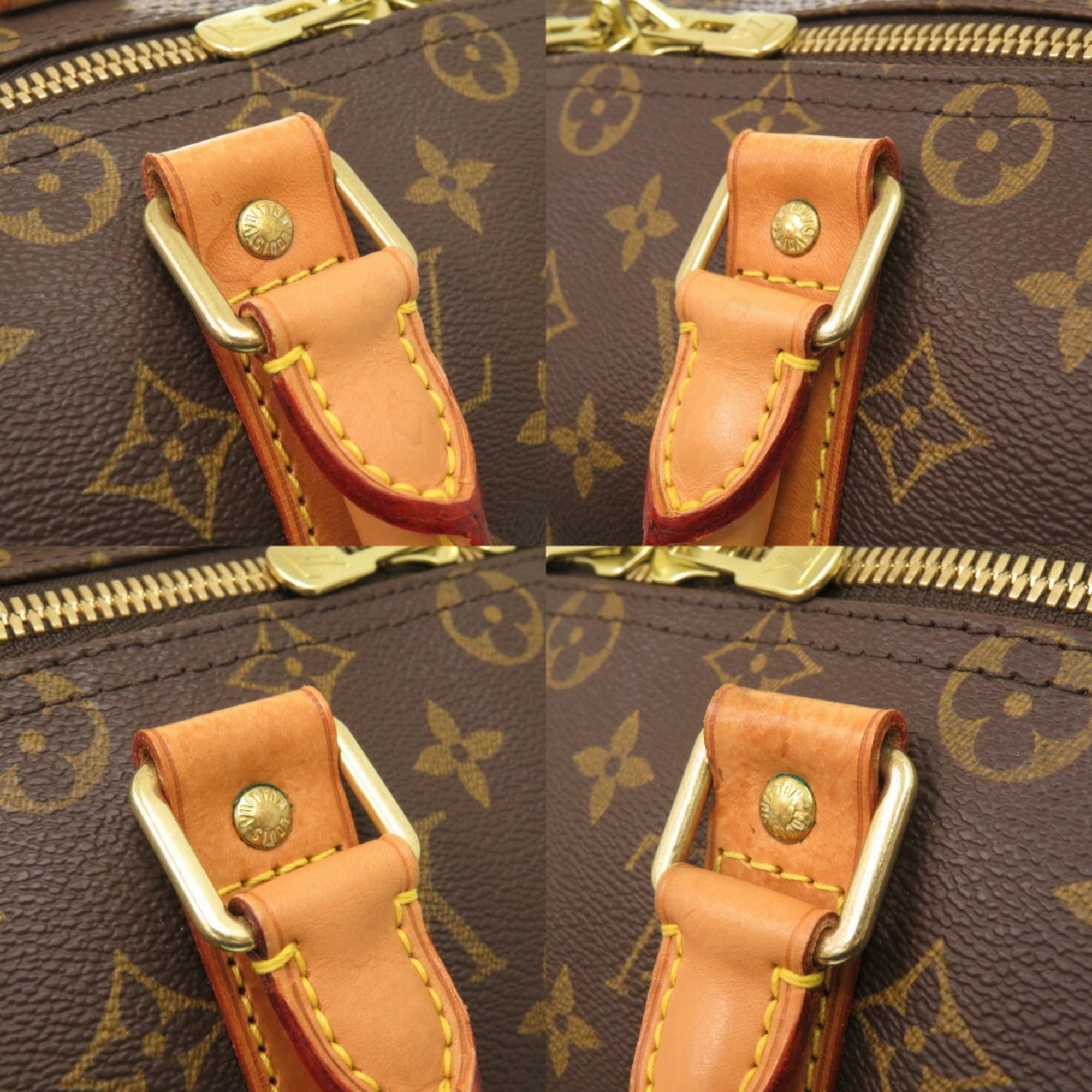 Louis Vuitton Brown Monogram Boston Bag (Pre-Owned)