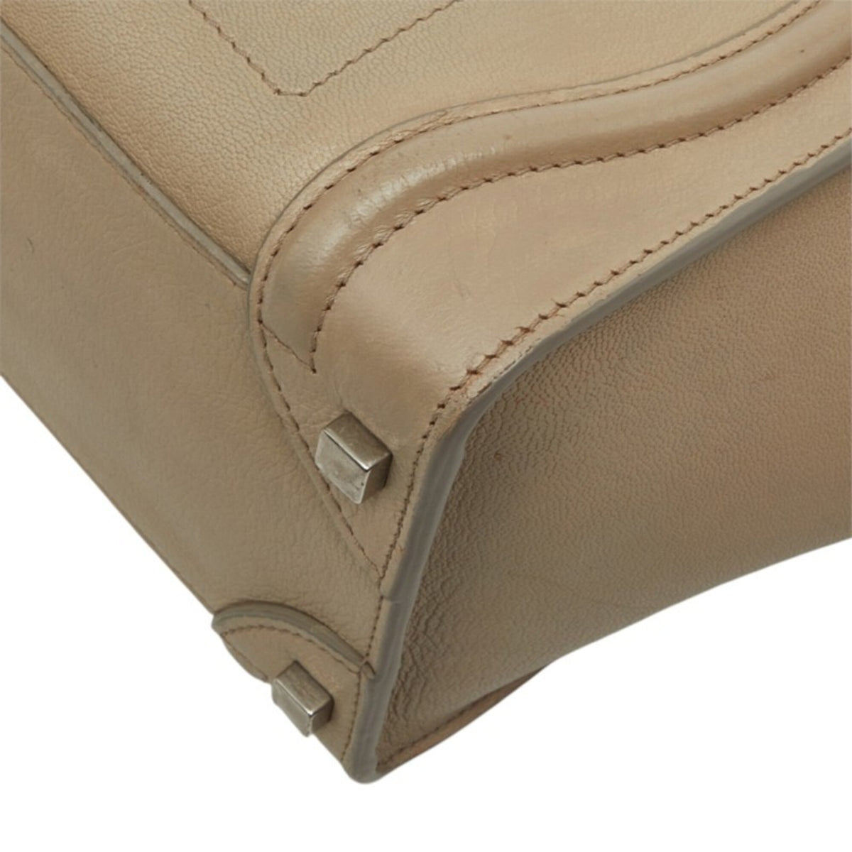 Celine Beige Leather Handbag (Pre-Owned)