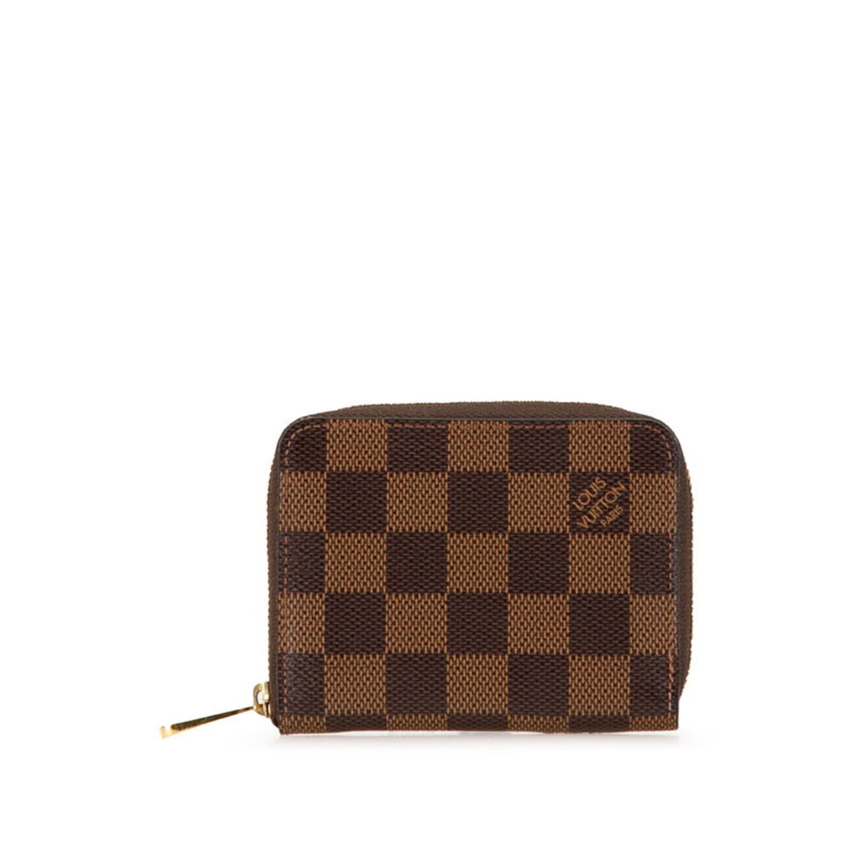 Louis Vuitton Brown Pvc Coin Purse/Coin Case (Pre-Owned)