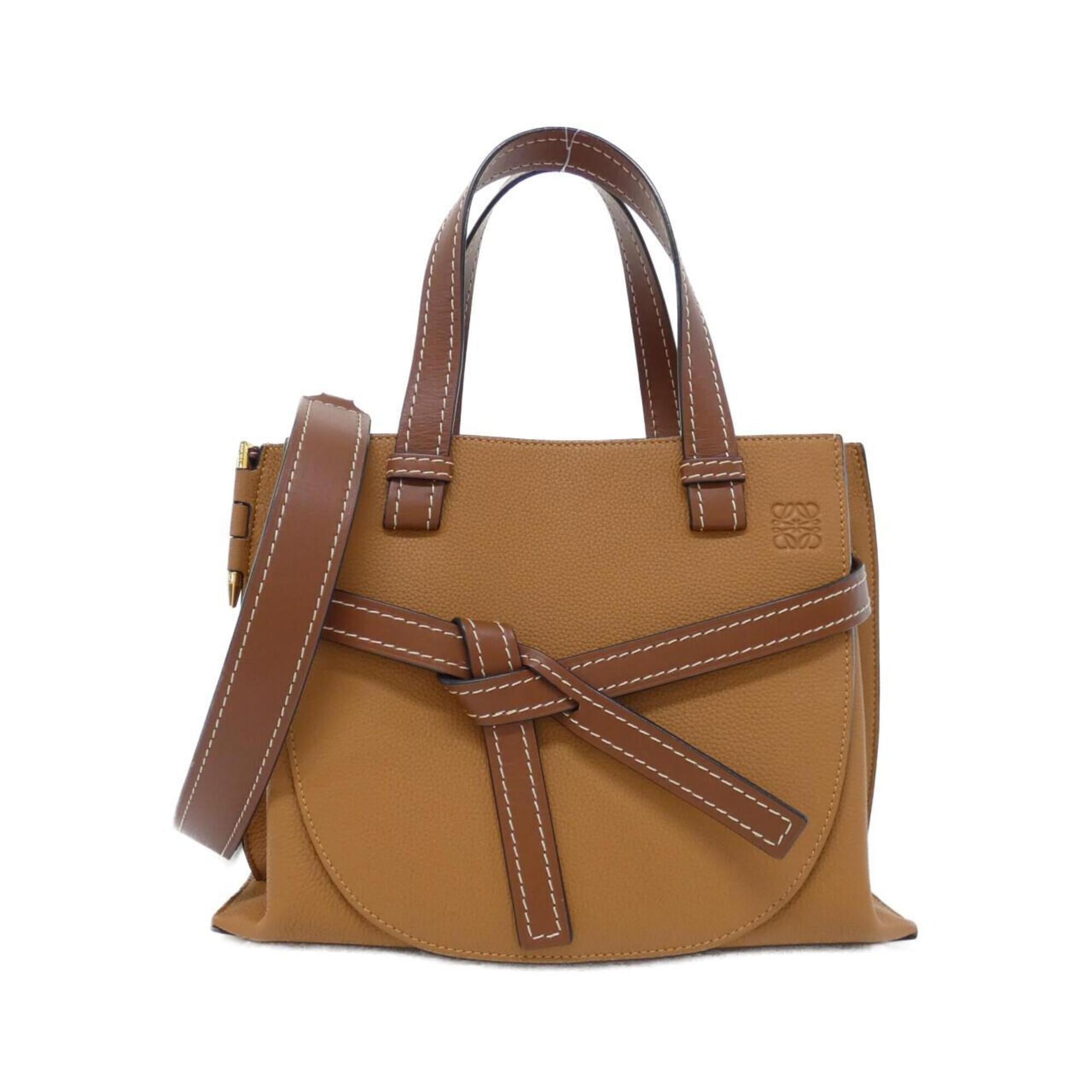 Loewe Brown Leather Handbag (Pre-Owned)