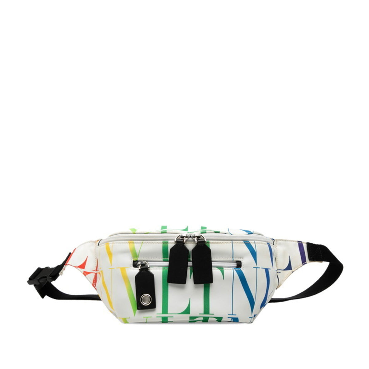 Valentino Multi-Color White Nylon Sling Bag (Pre-Owned)
