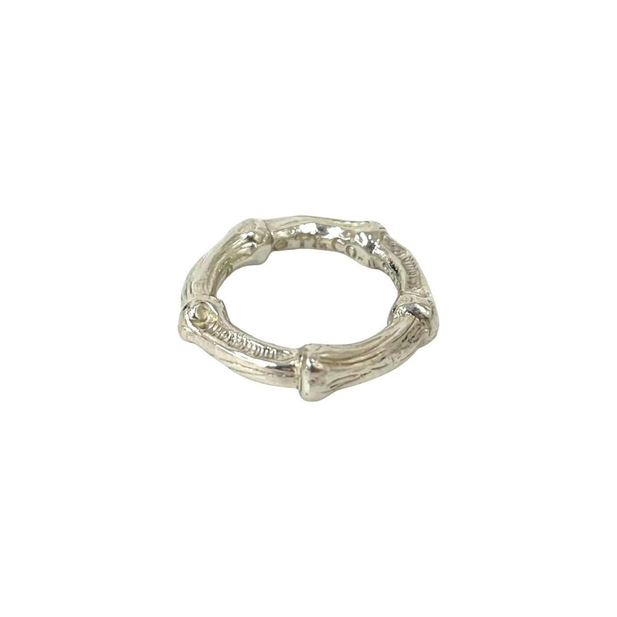 Tiffany Silver Silver 925 Band Ring (Pre-Owned)