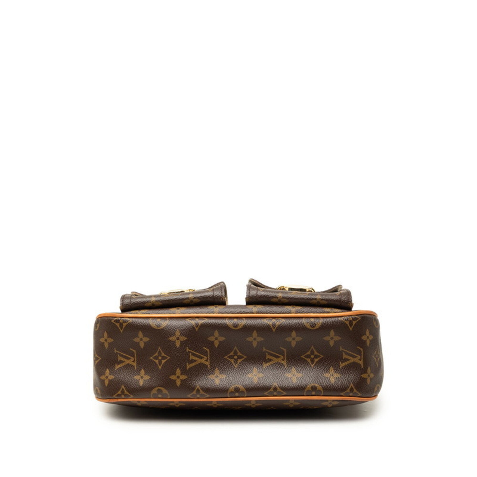 Louis Vuitton Brown Pvc Leather Shoulder Bag (Pre-Owned)