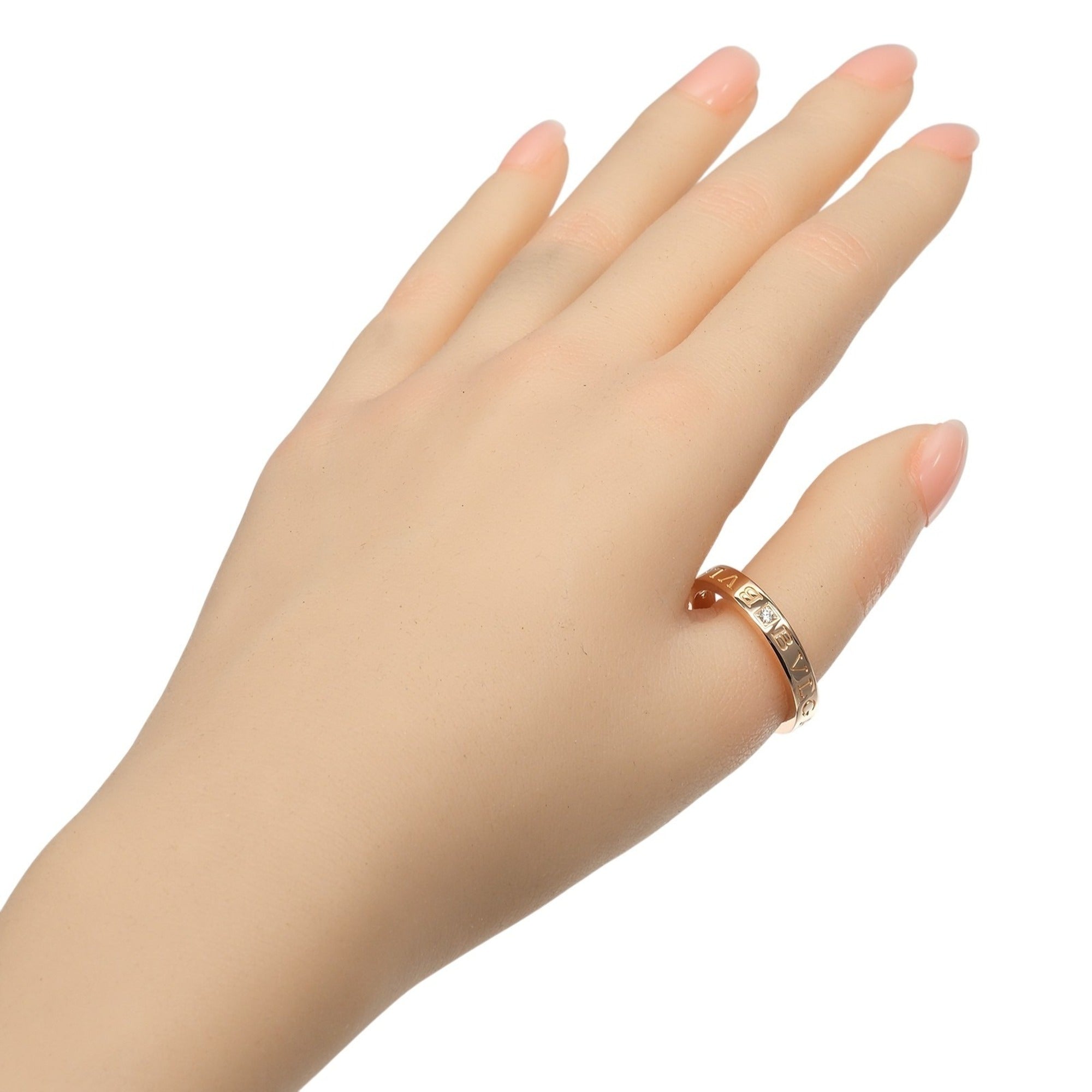 Bvlgari Pink Gold (18K) Band Ring (Pre-Owned)