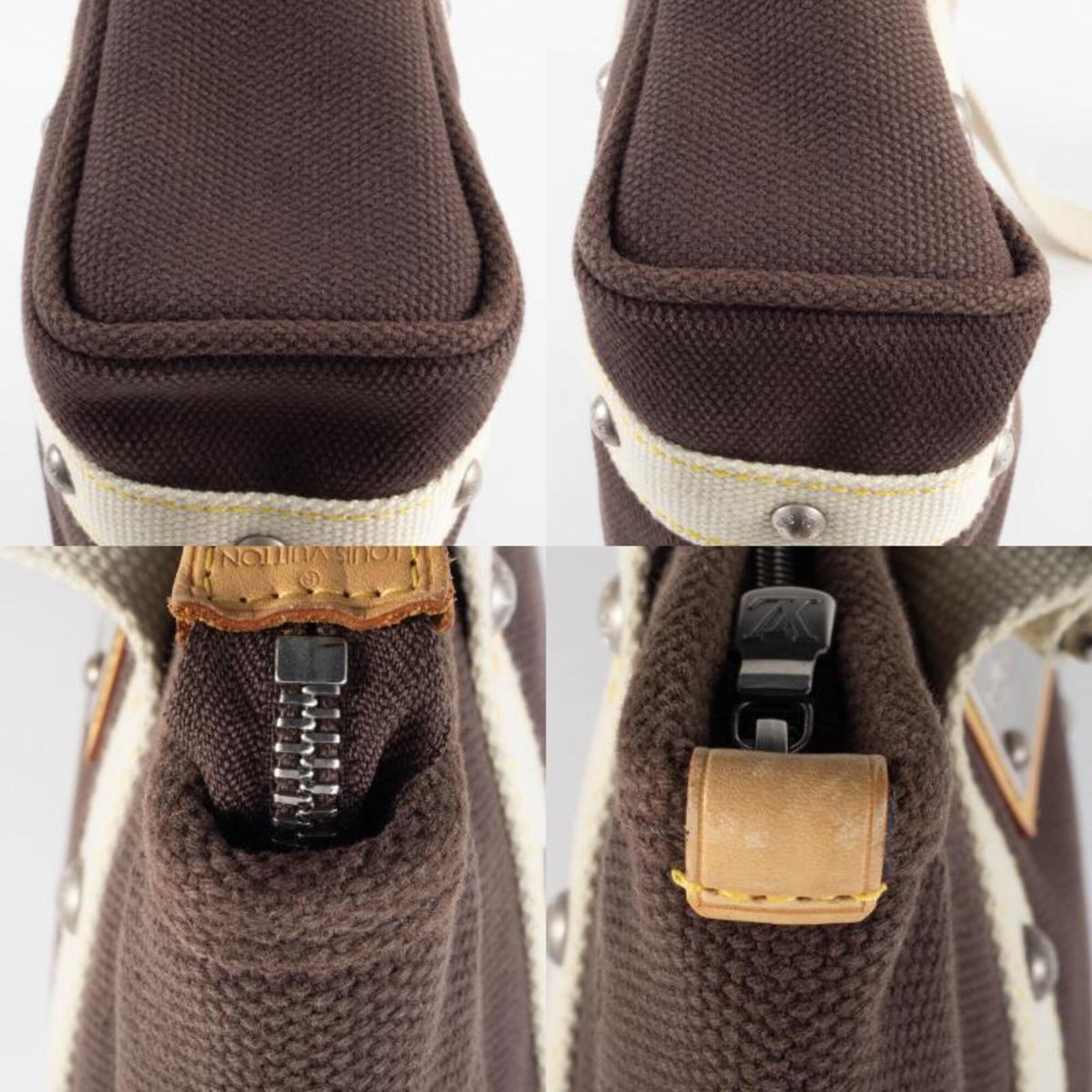 Louis Vuitton Antigua Moka Canvas Tote Bag (Pre-Owned)