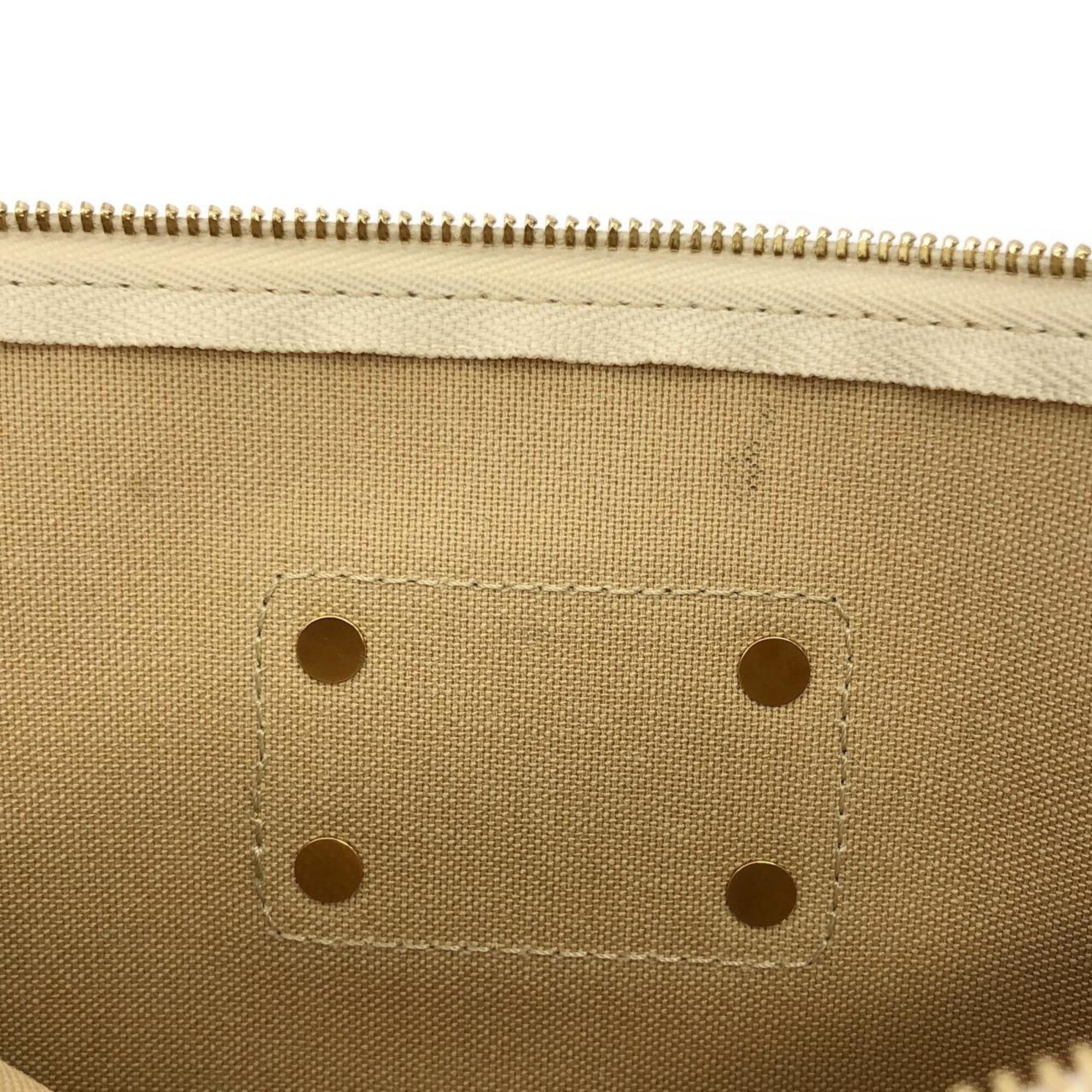 Louis Vuitton Azur Coated Canvas Shoulder Bag (Pre-Owned)