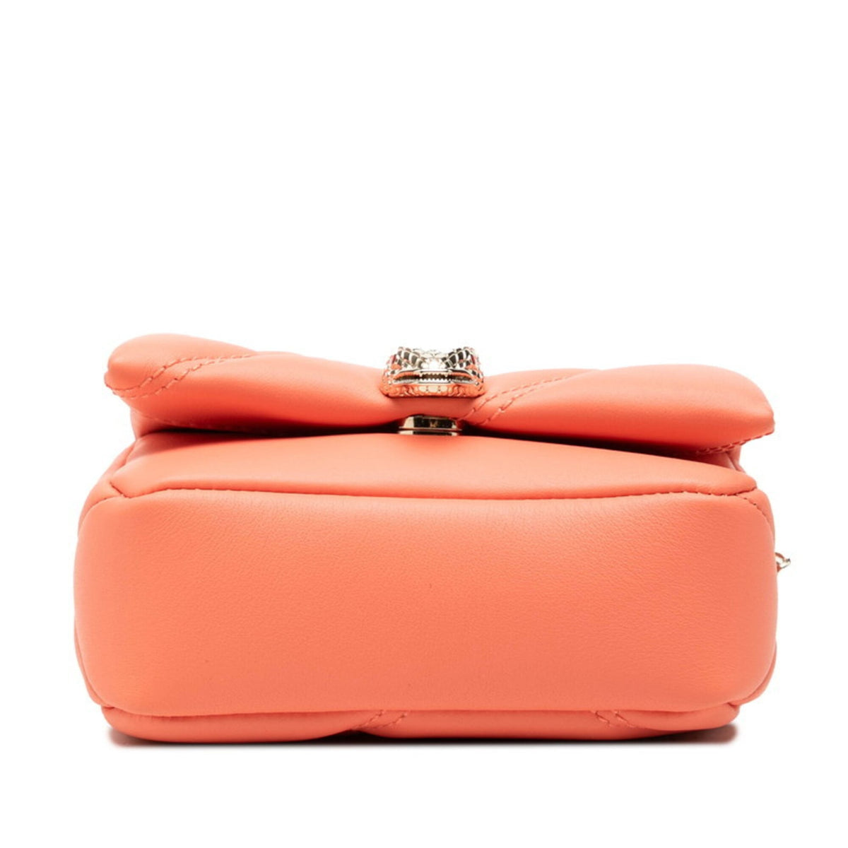 Bvlgari Pink Leather Pochette Shoulder Bag (Pre-Owned)