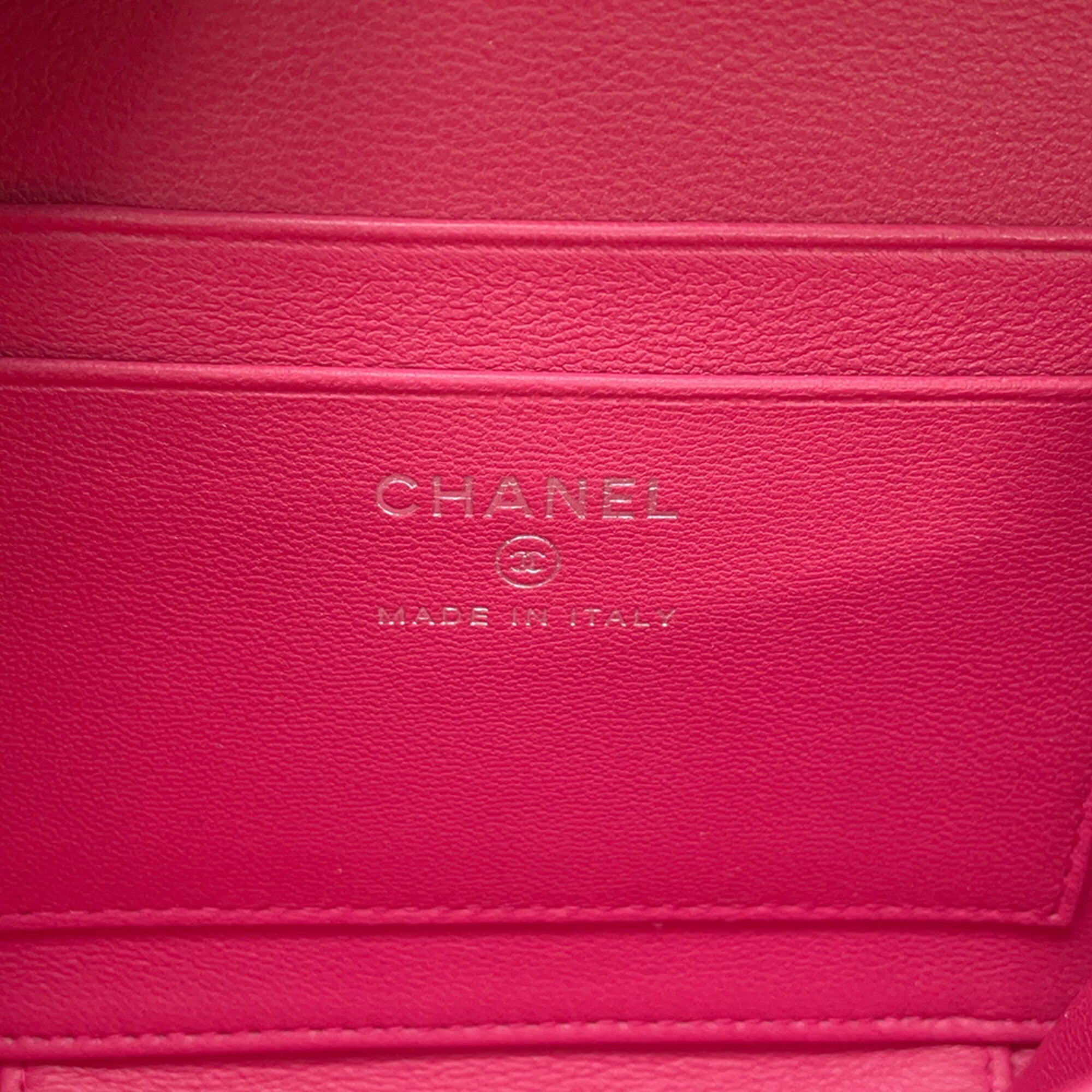 Chanel Pink Handbag Shoulder Bag (Pre-Owned)
