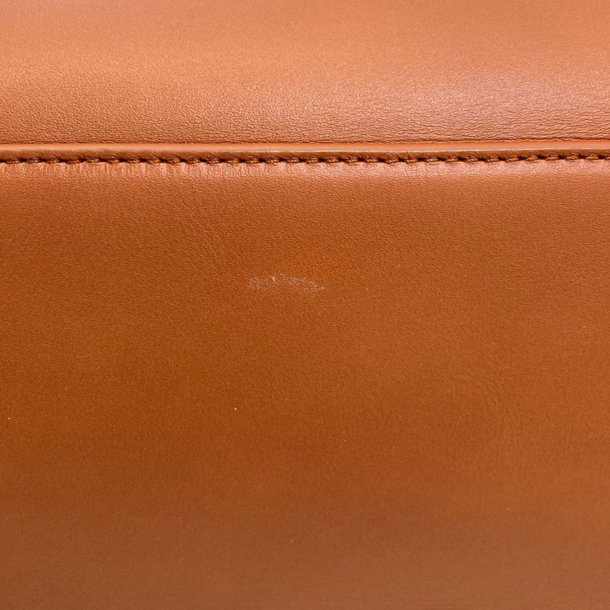 Bottega Veneta Brown Leather Tote Bag (Pre-Owned)