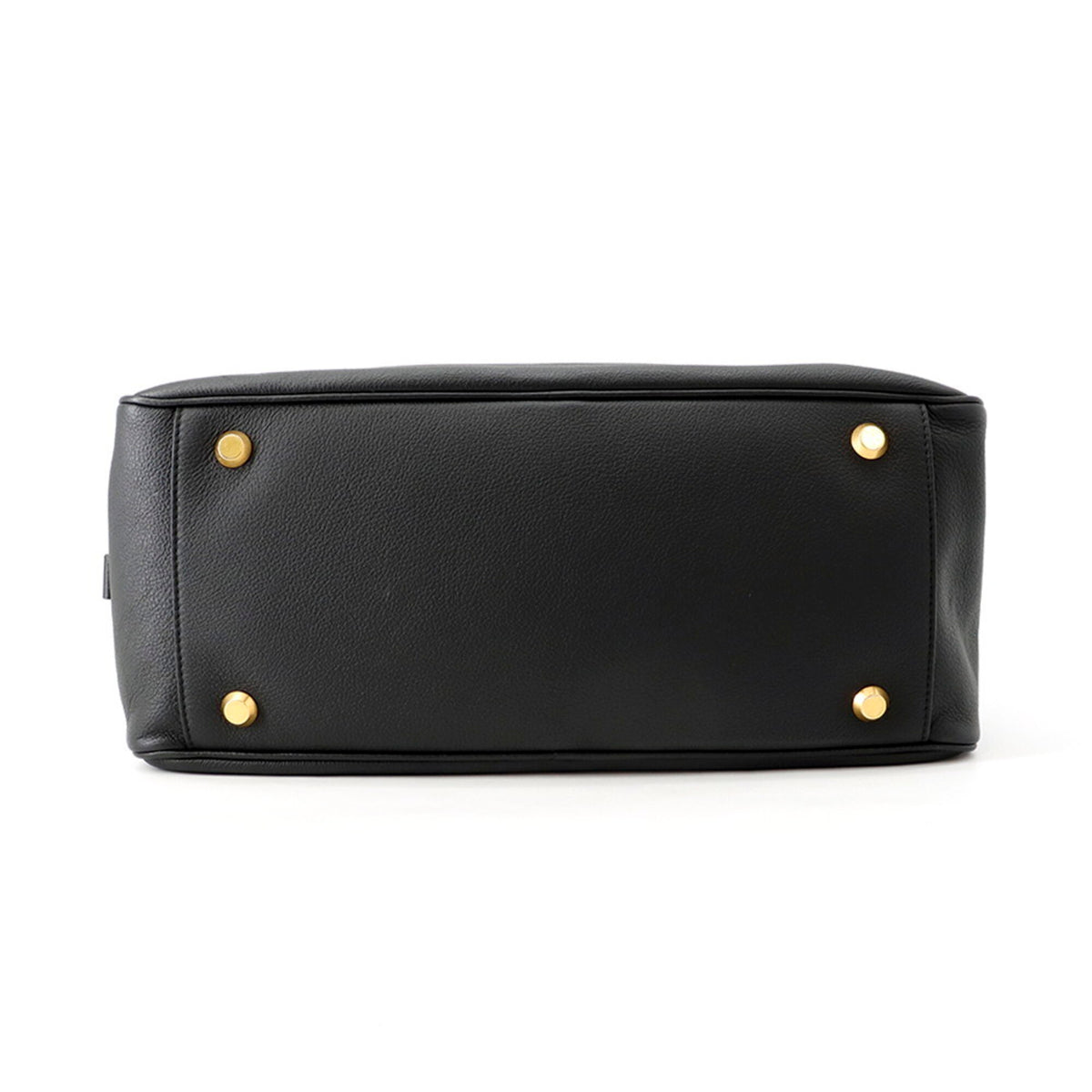 Balenciaga Black Leather Handbag Shoulder Bag (Pre-Owned)