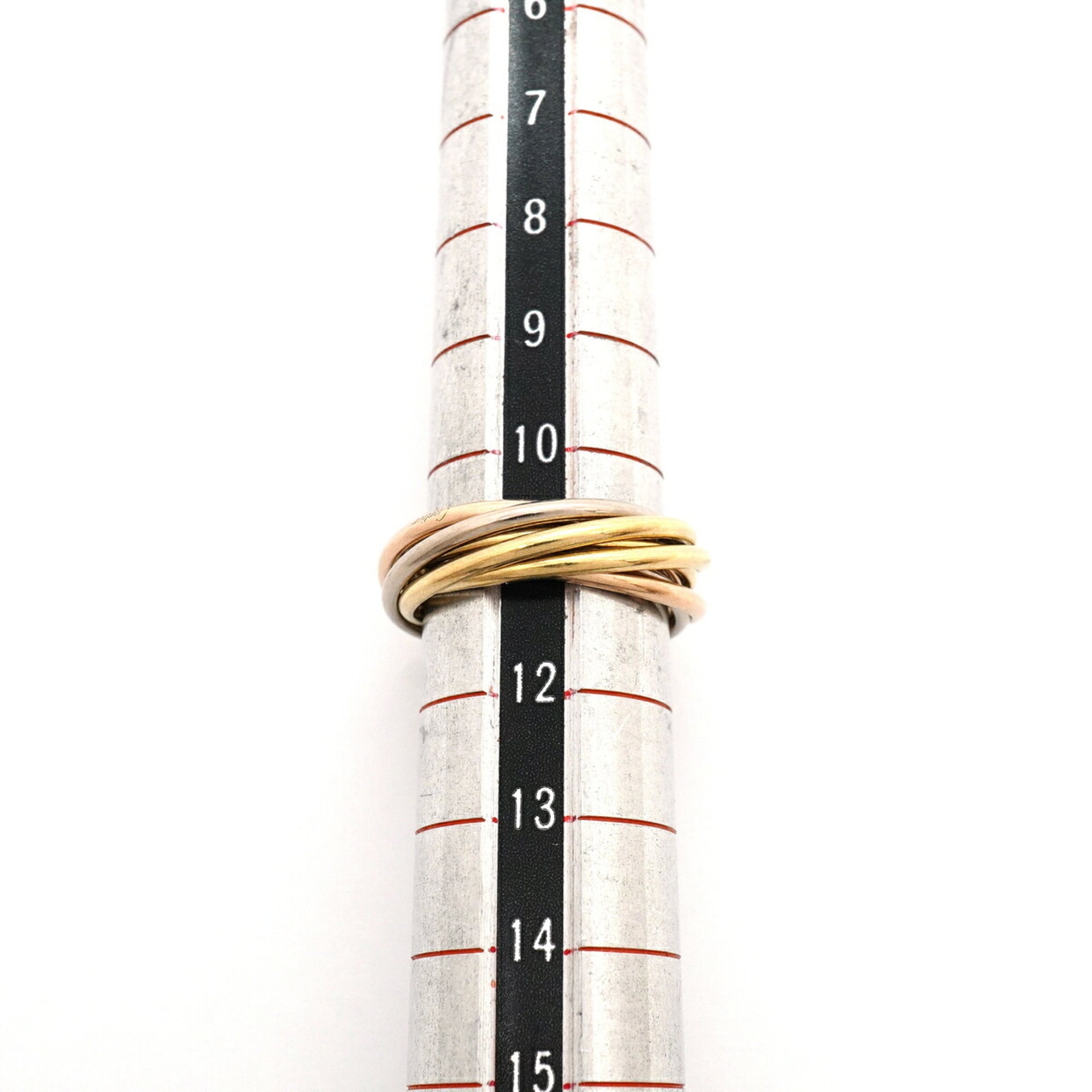 Cartier Yellow Gold (18K) Pink Gold (18K) White Gold (18K) Band Ring (Pre-Owned)