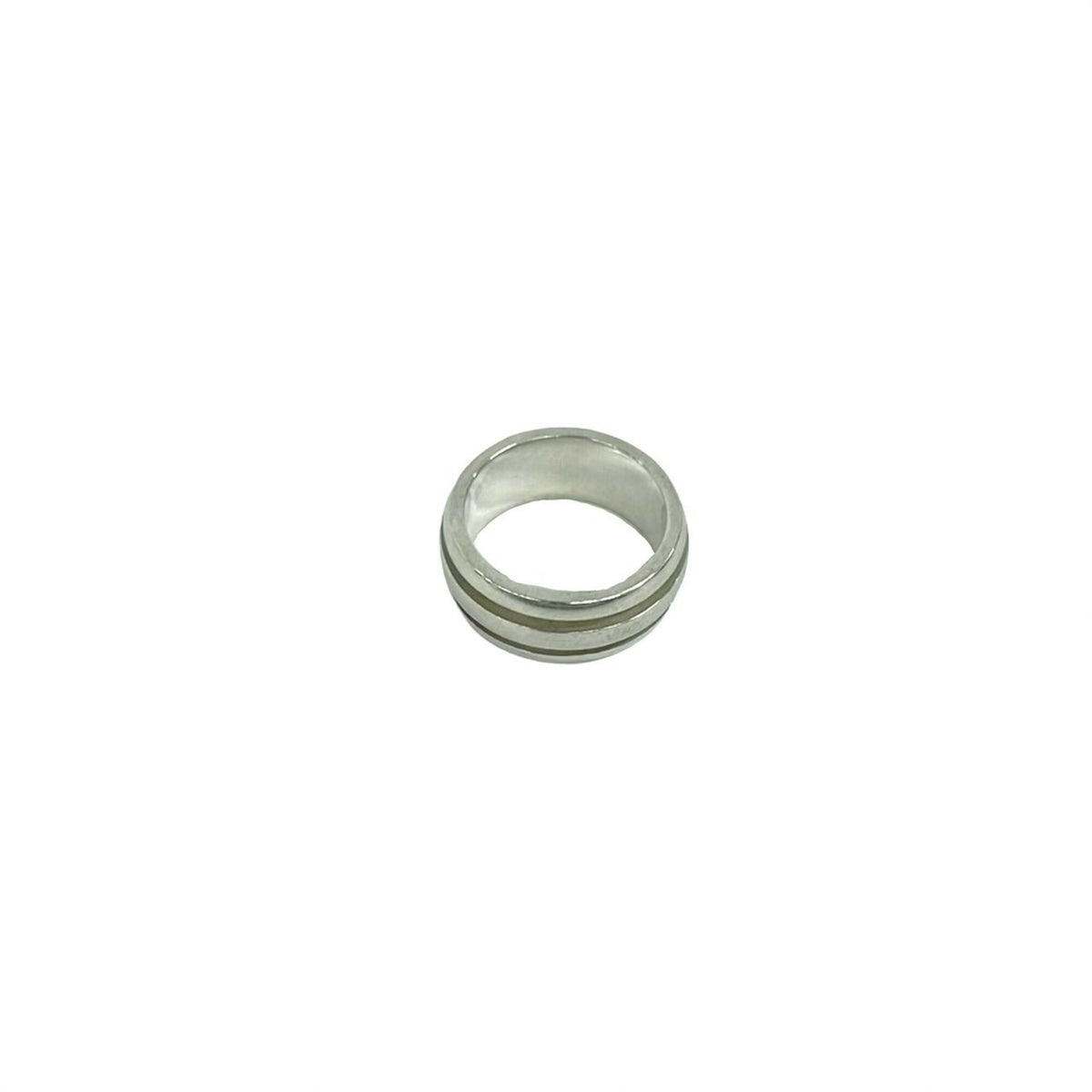 Tiffany Silver Silver 925 Band Ring (Pre-Owned)