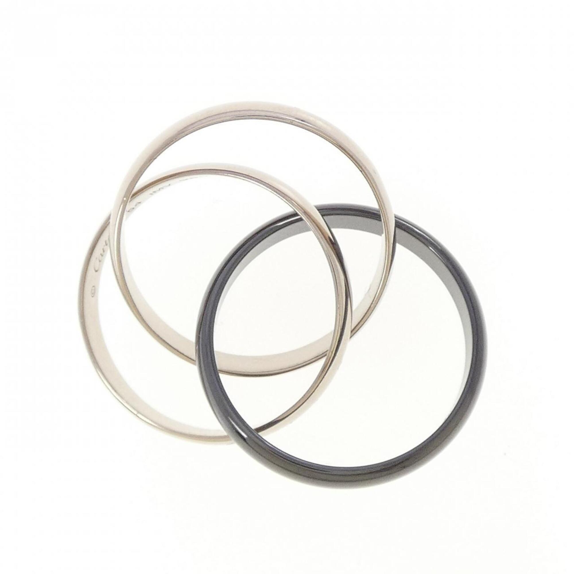 Cartier White Gold (18K) Ceramic Band Ring (Pre-Owned)