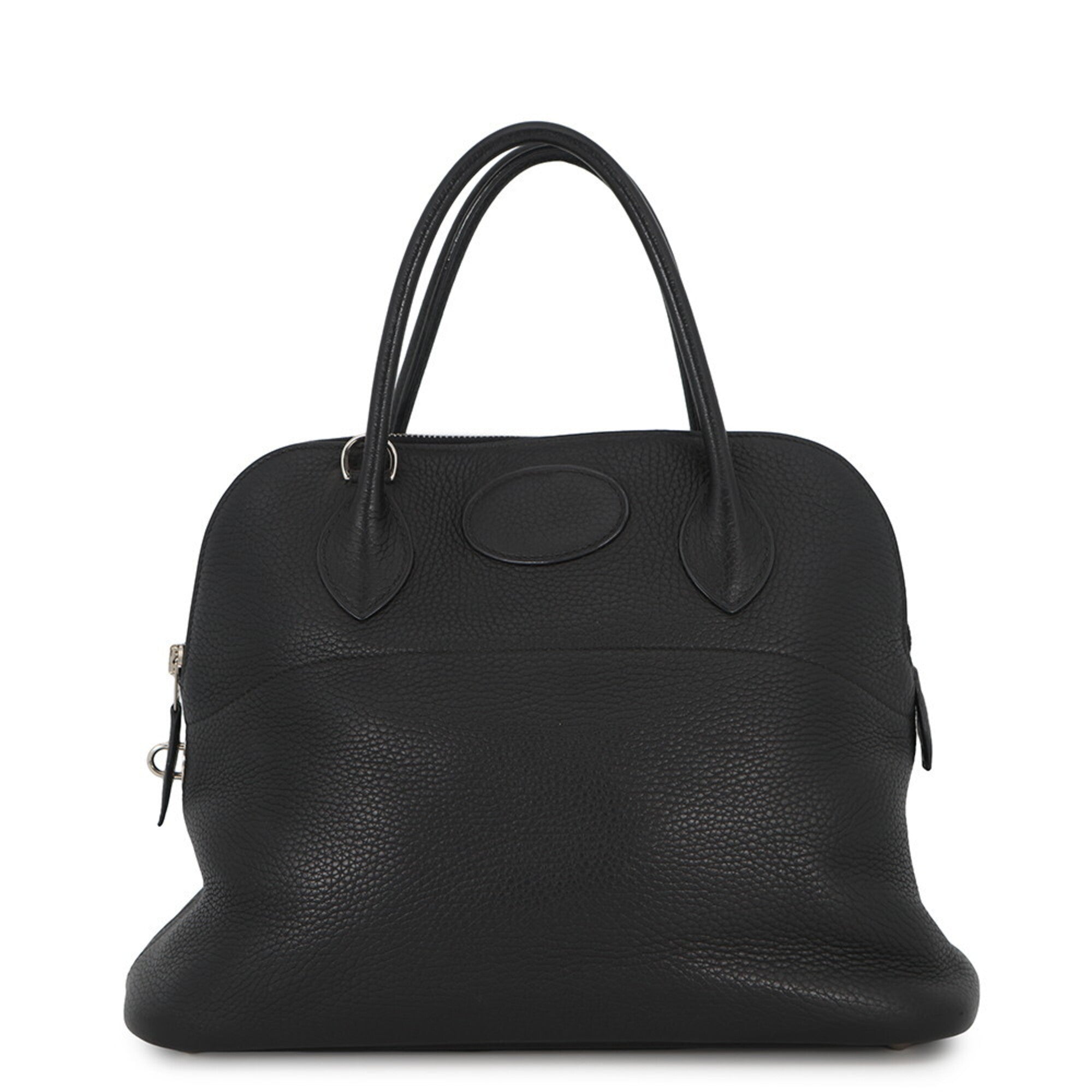Hermes Bolide Black Taurillon Clemence Leather Handbag (Pre-Owned)