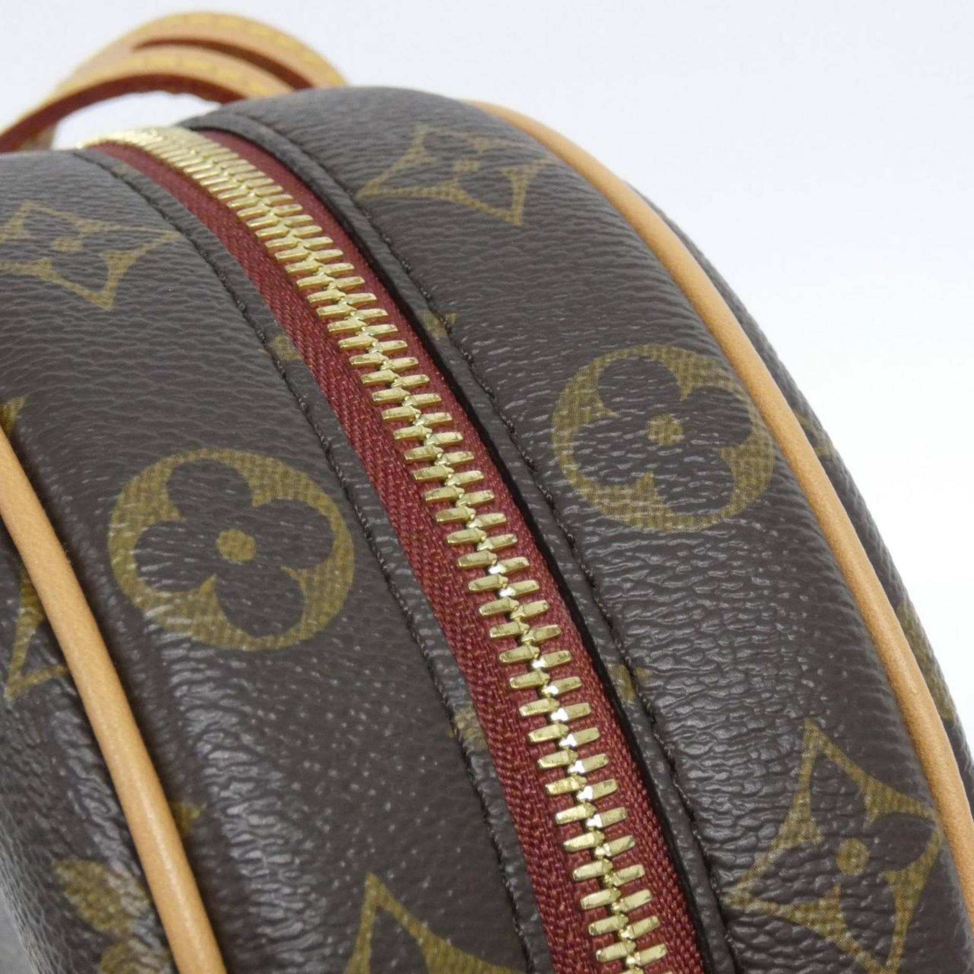 Louis Vuitton Brown Coated Canvas Shoulder Bag (Pre-Owned)