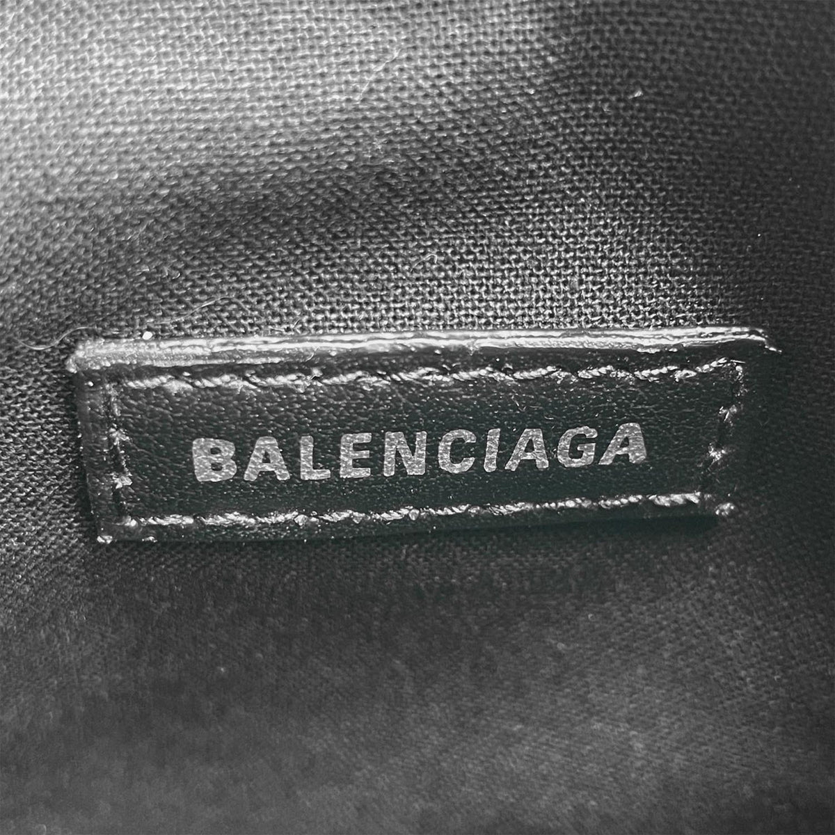 Balenciaga Silver Patent Leather Basket Shoulder Bag (Pre-Owned)