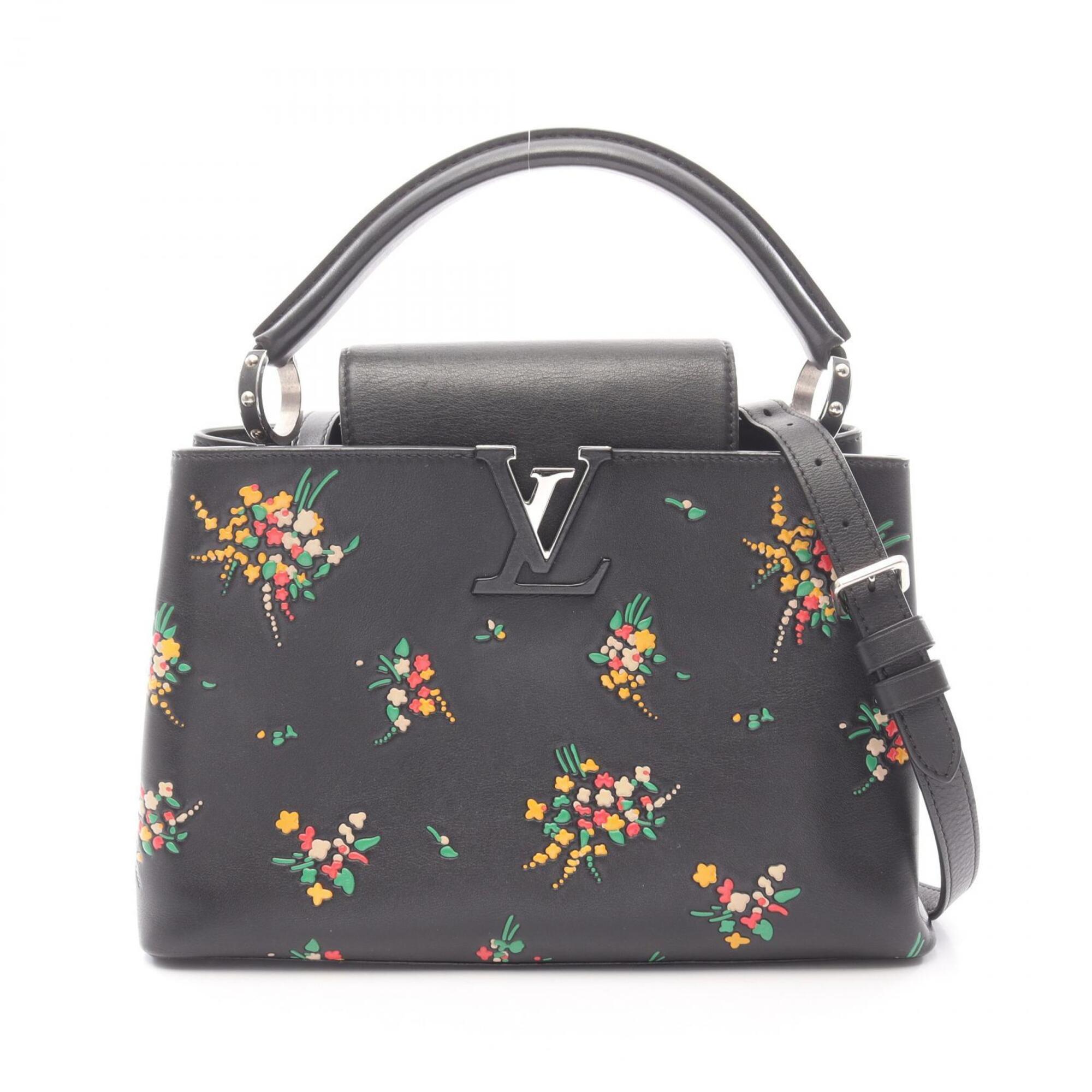 Louis Vuitton Black Multi-Color Leather Handbag (Pre-Owned)
