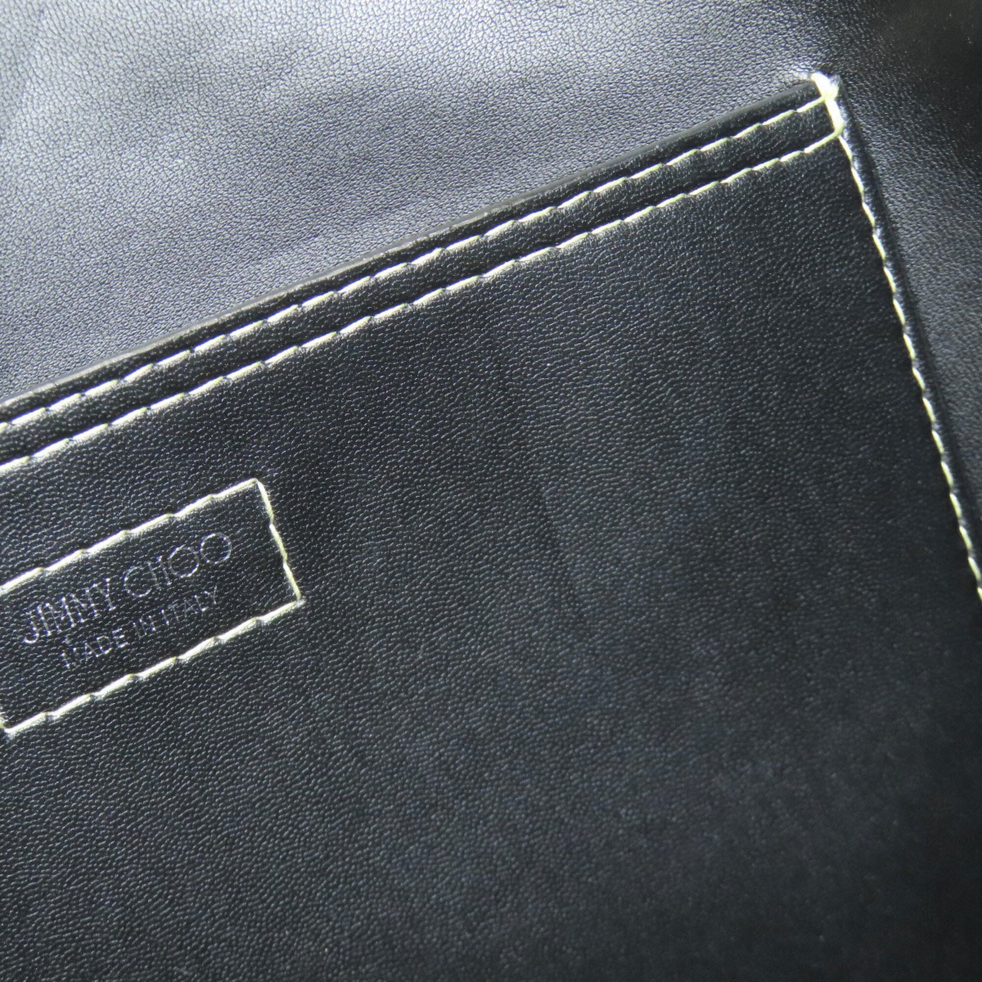 Jimmy Choo Blue Navy Denim Tote Bag (Pre-Owned)
