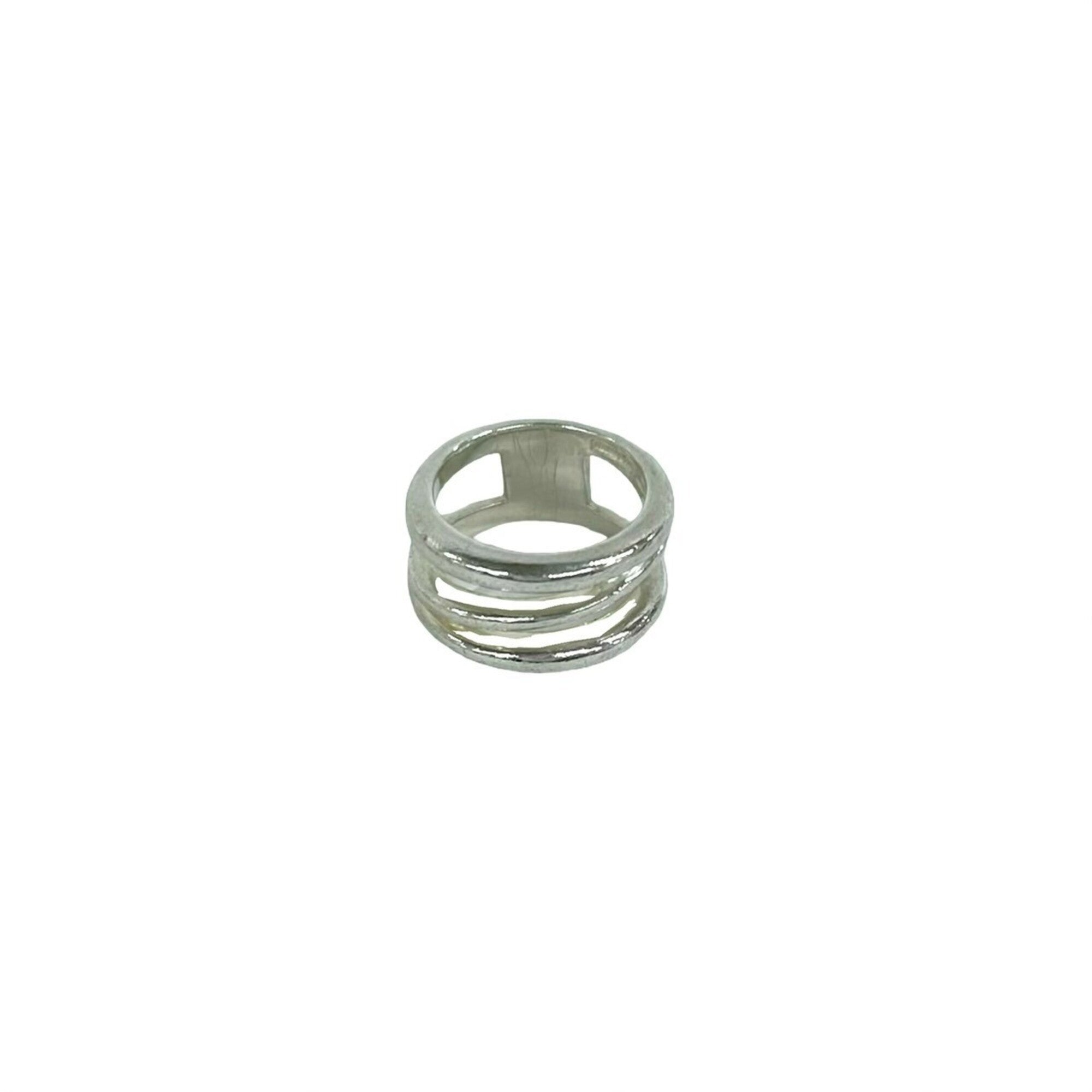 Tiffany Silver Silver 925 Band Ring (Pre-Owned)
