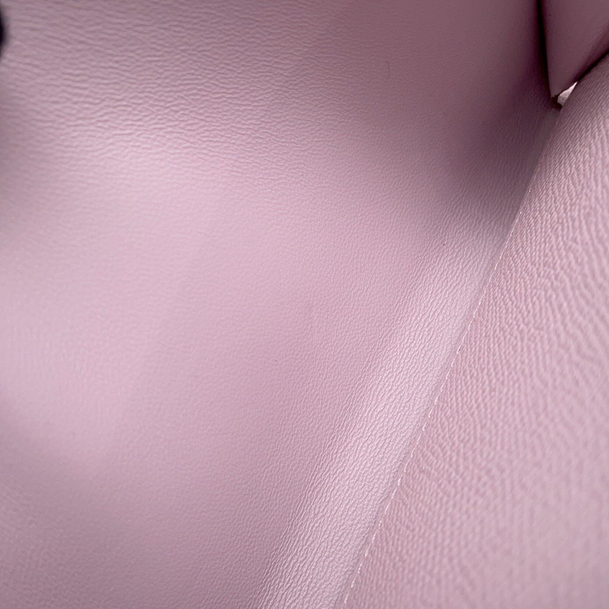 Hermes Pale Pink Epsom Leather Long Wallet (Bi-Fold) (Pre-Owned)