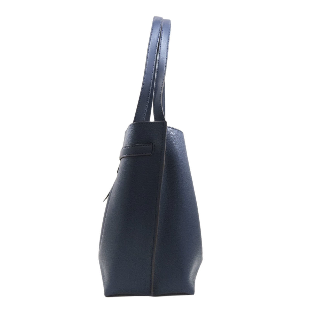 Michael Kors Navy Leather Tote Bag (Pre-Owned)