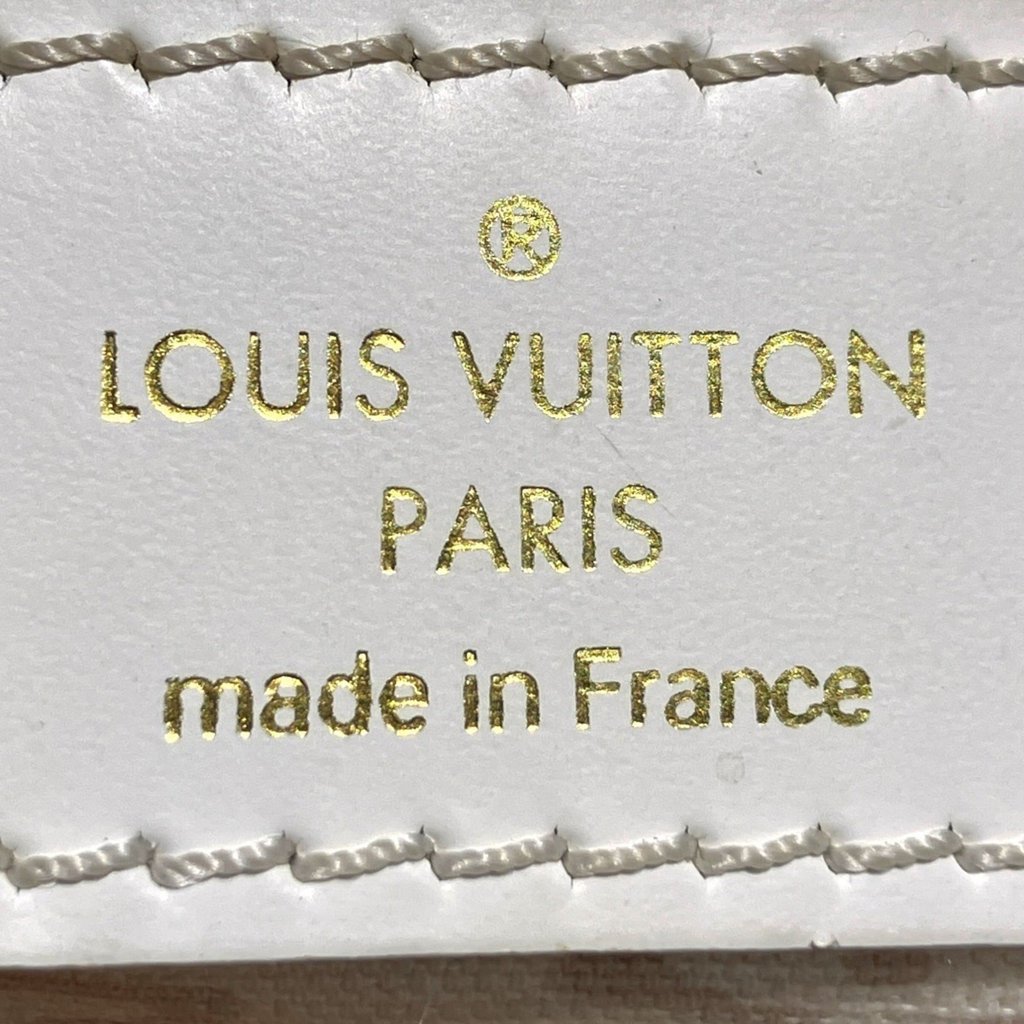 Louis Vuitton Beige Canvas Leather Tote Bag (Pre-Owned)