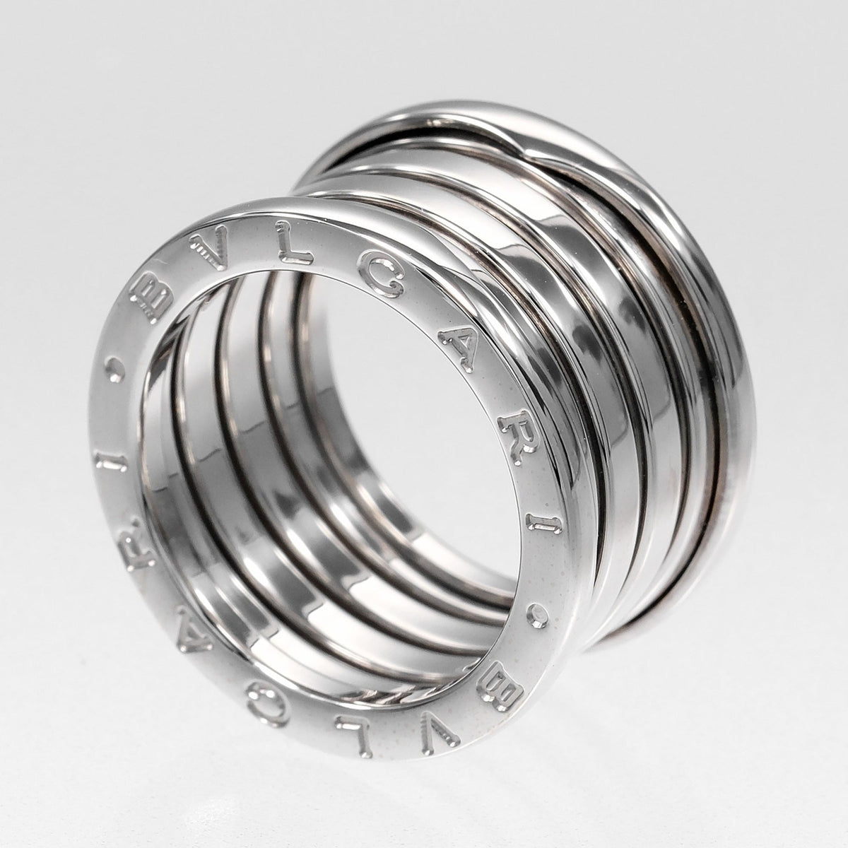 Bvlgari White Gold (18K) Band Ring (Pre-Owned)
