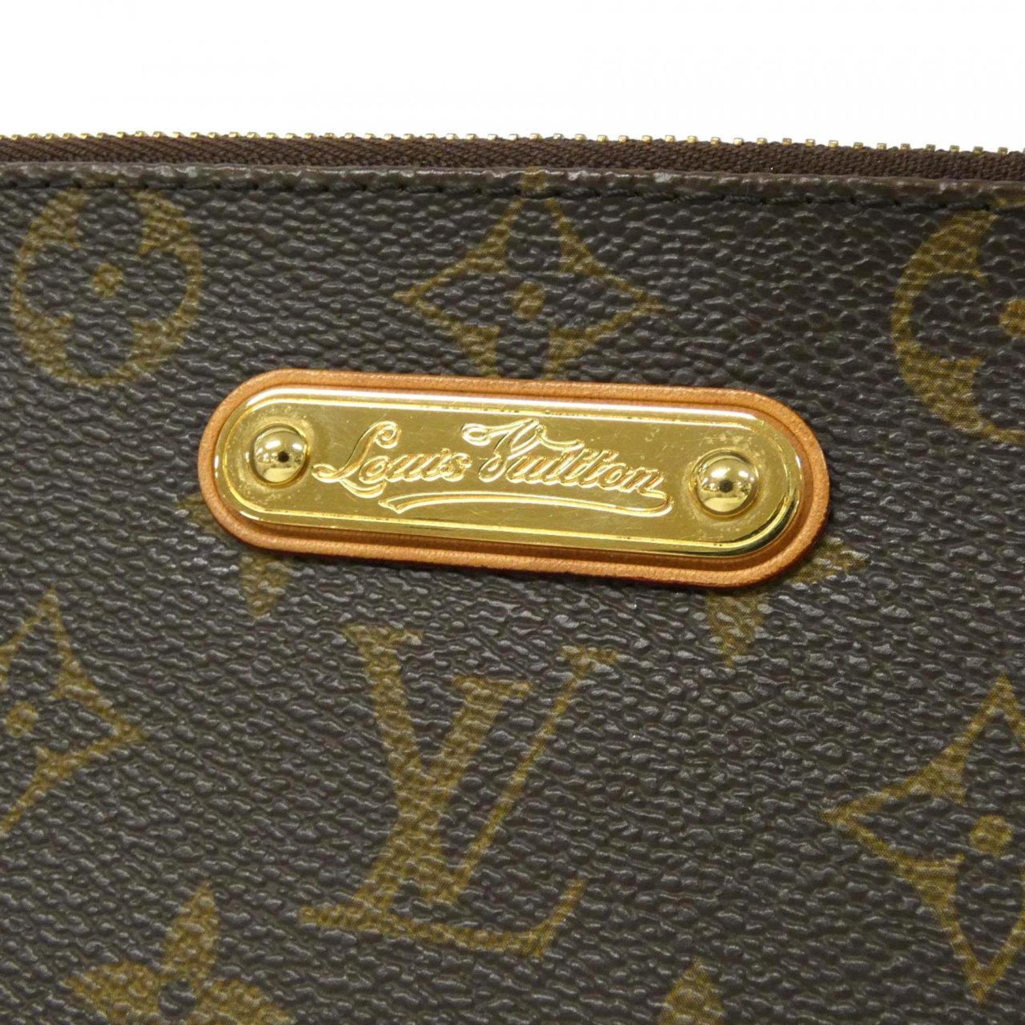 Louis Vuitton Marron Coated Canvas Shoulder Bag (Pre-Owned)