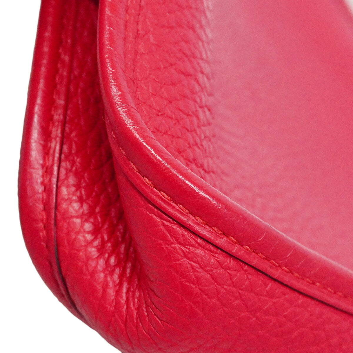 Hermes Pink Taurillon Clemence Leather Shoulder Bag (Pre-Owned)