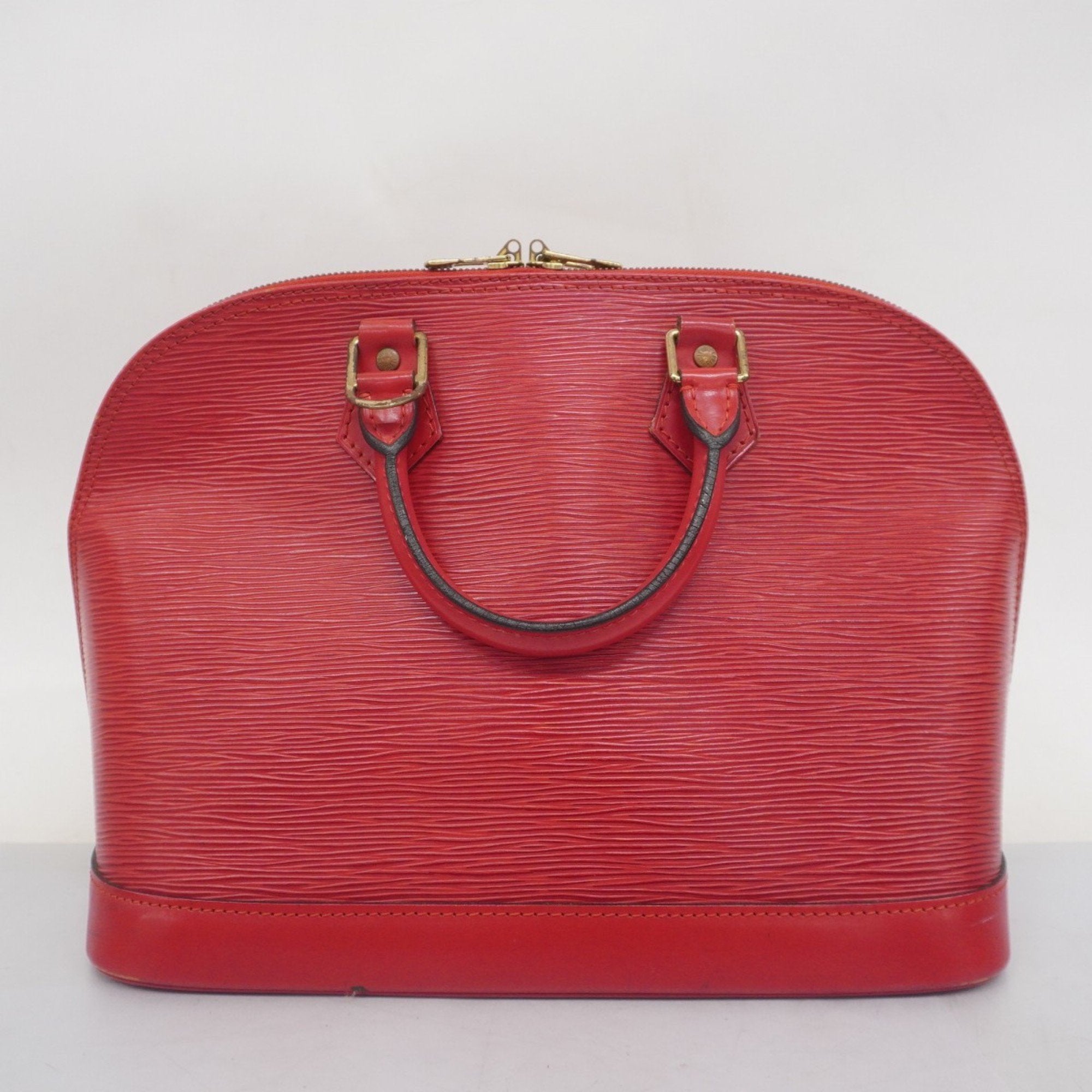 Louis Vuitton Castilian Red Handbag (Pre-Owned)