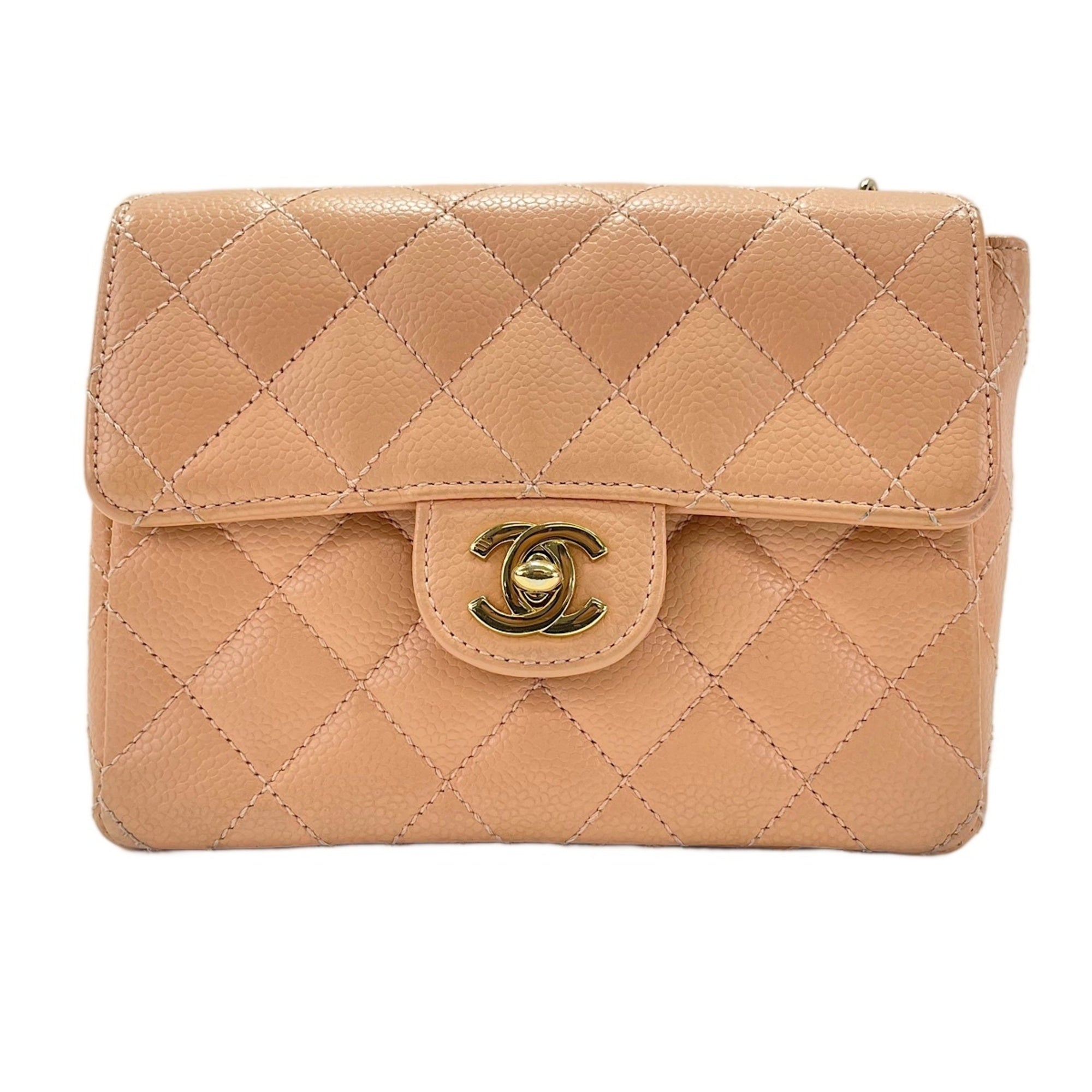 Chanel Orange Shoulder Bag (Pre-Owned)