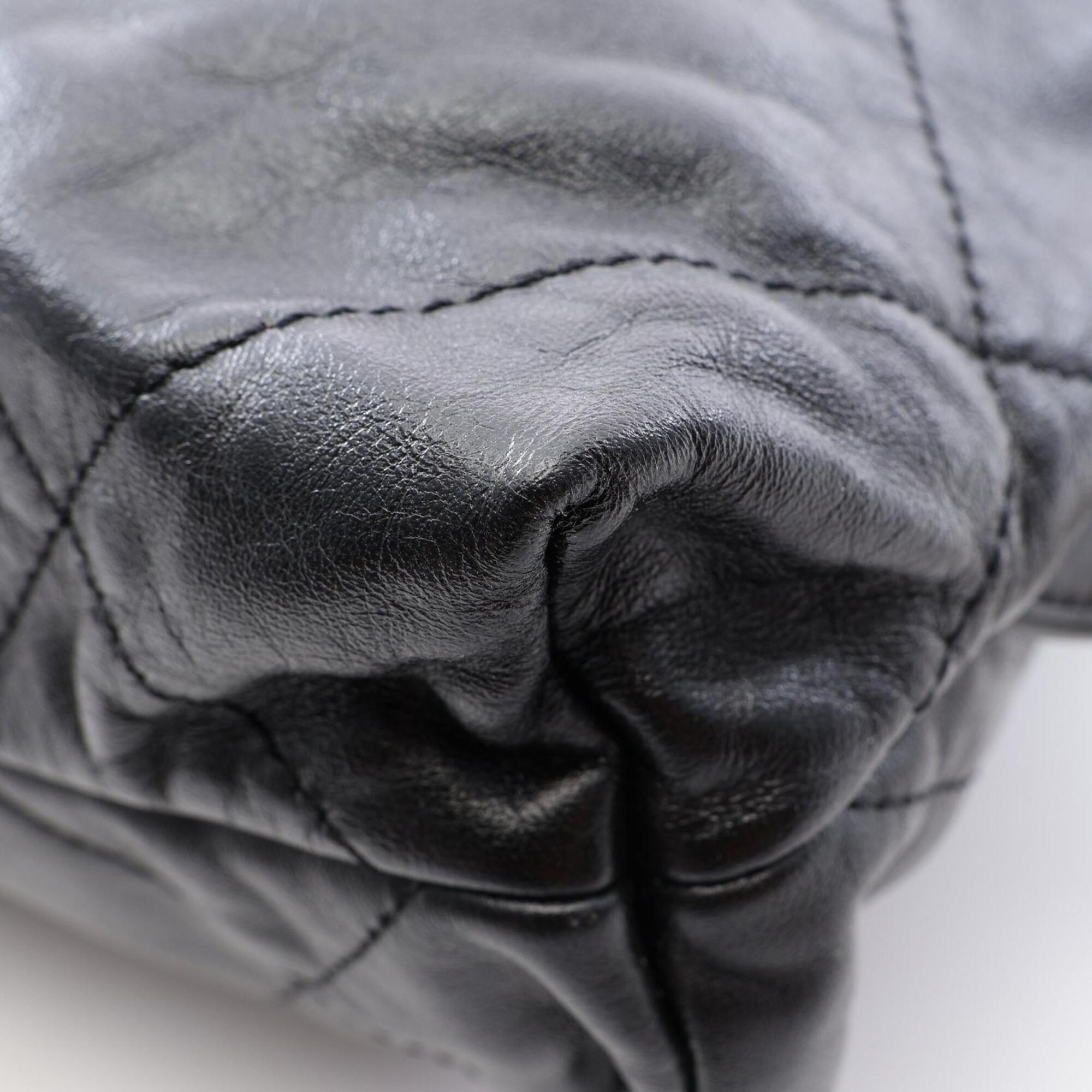 Chanel Black Leather Backpack (Pre-Owned)