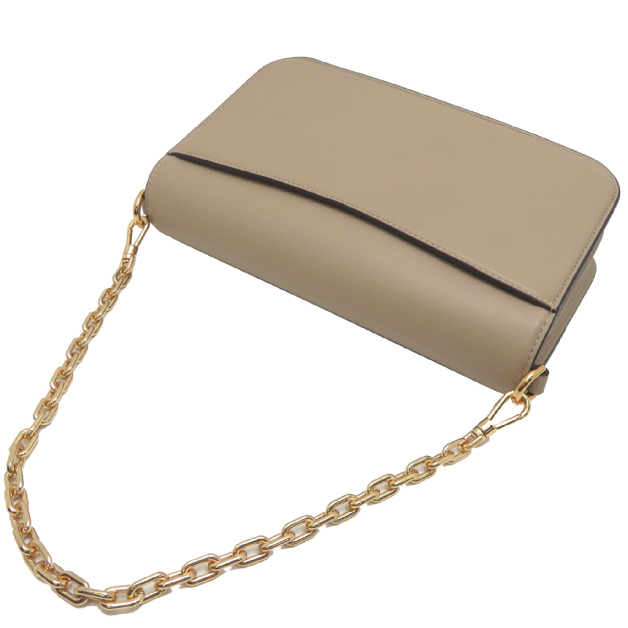 Kate Spade Beige Leather Shoulder Bag (Pre-Owned)