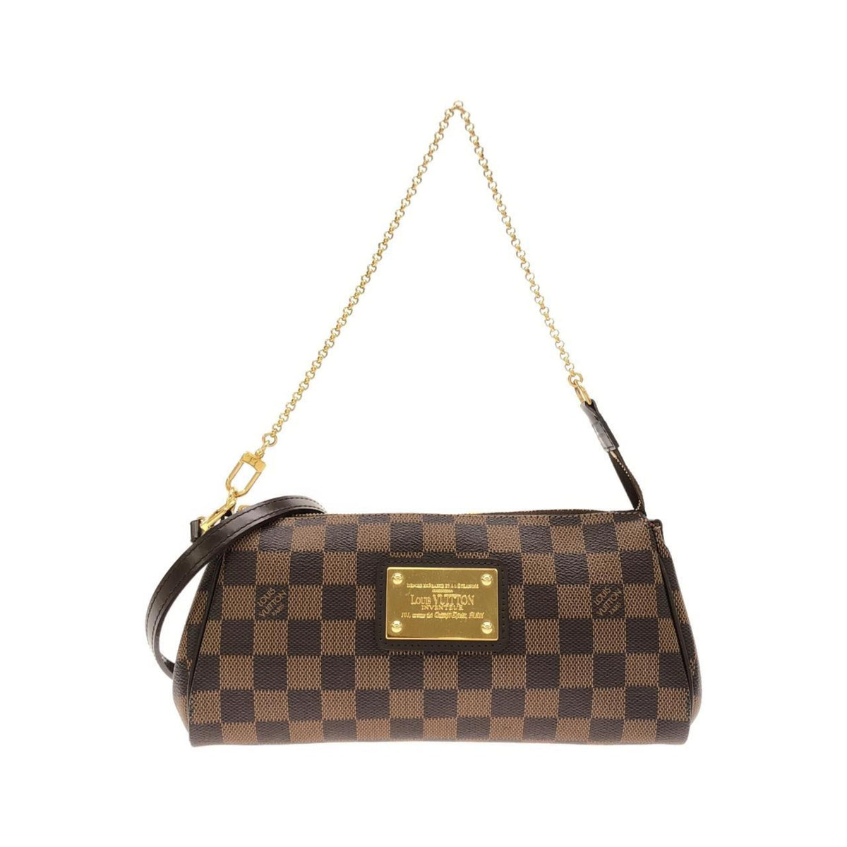 Louis Vuitton Ebene Coated Canvas Shoulder Bag (Pre-Owned)