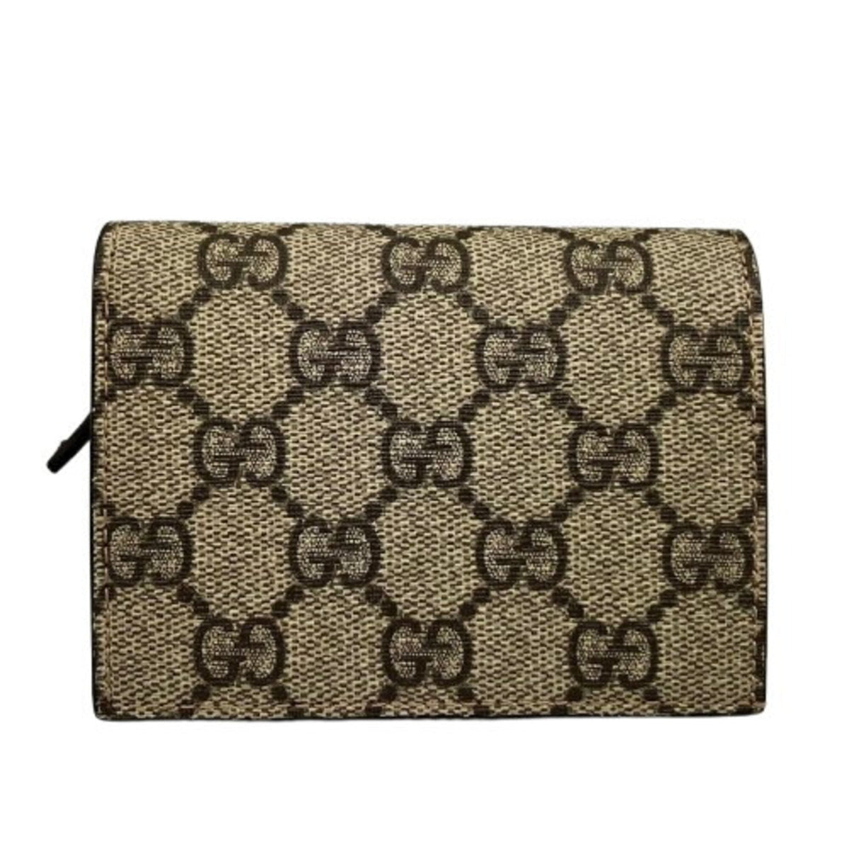 Gucci Brown Pvc Wallet (Bi-Fold) (Pre-Owned)