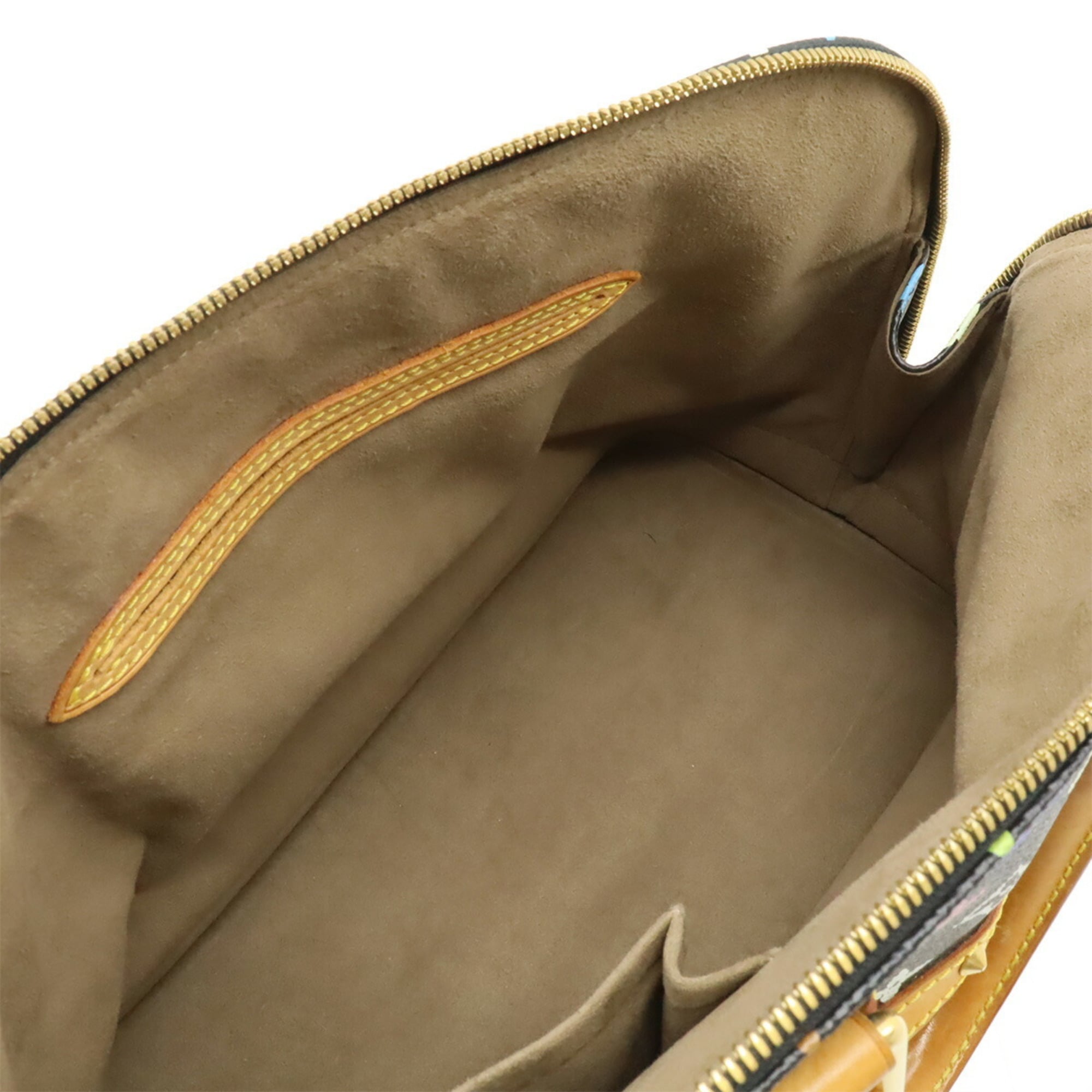 Louis Vuitton Black Monogram Multi-Color Noir Monogram Multicolore Canvas Pvc Handbag (Pre-Owned)