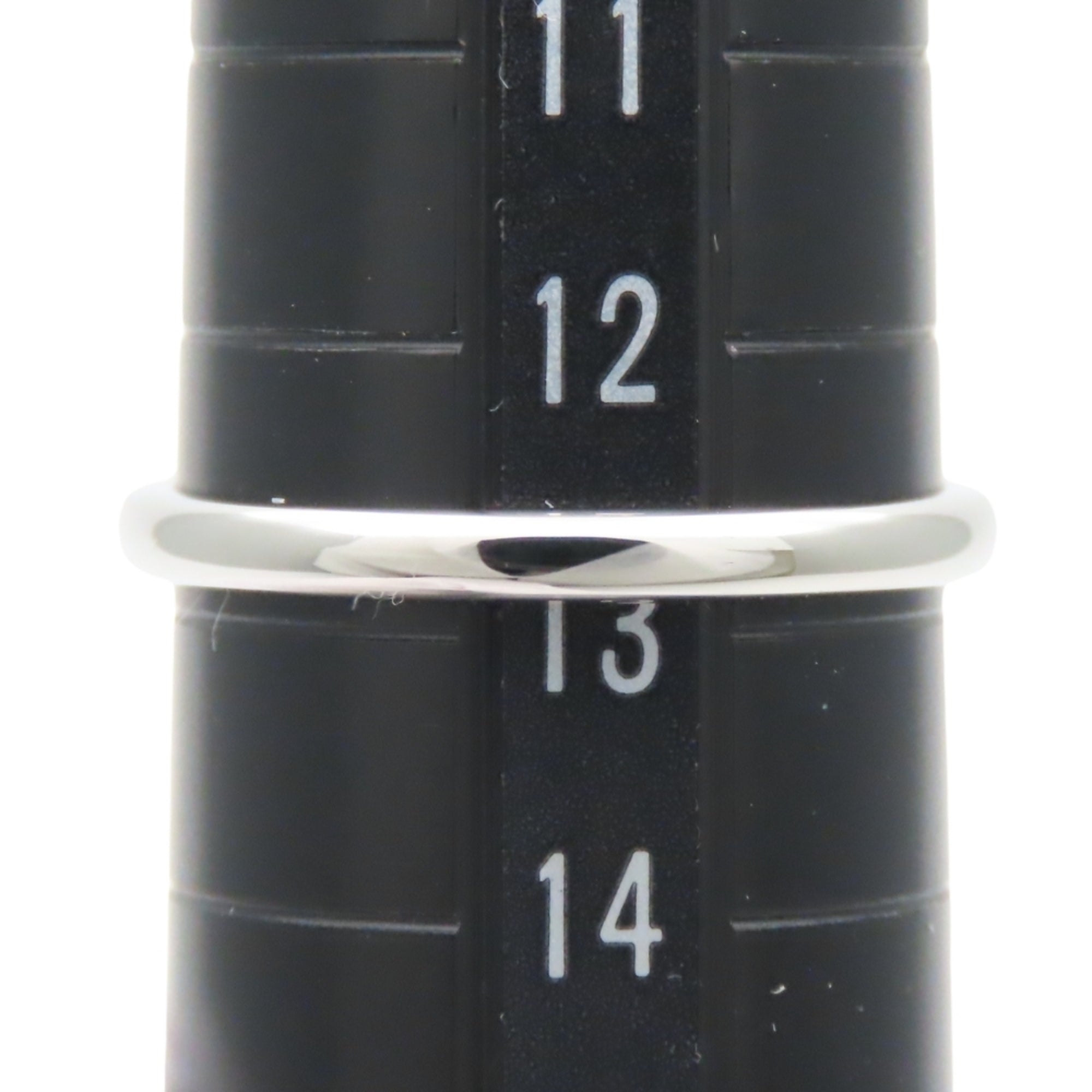 Cartier Platinum Platinum 950 Band Ring (Pre-Owned)