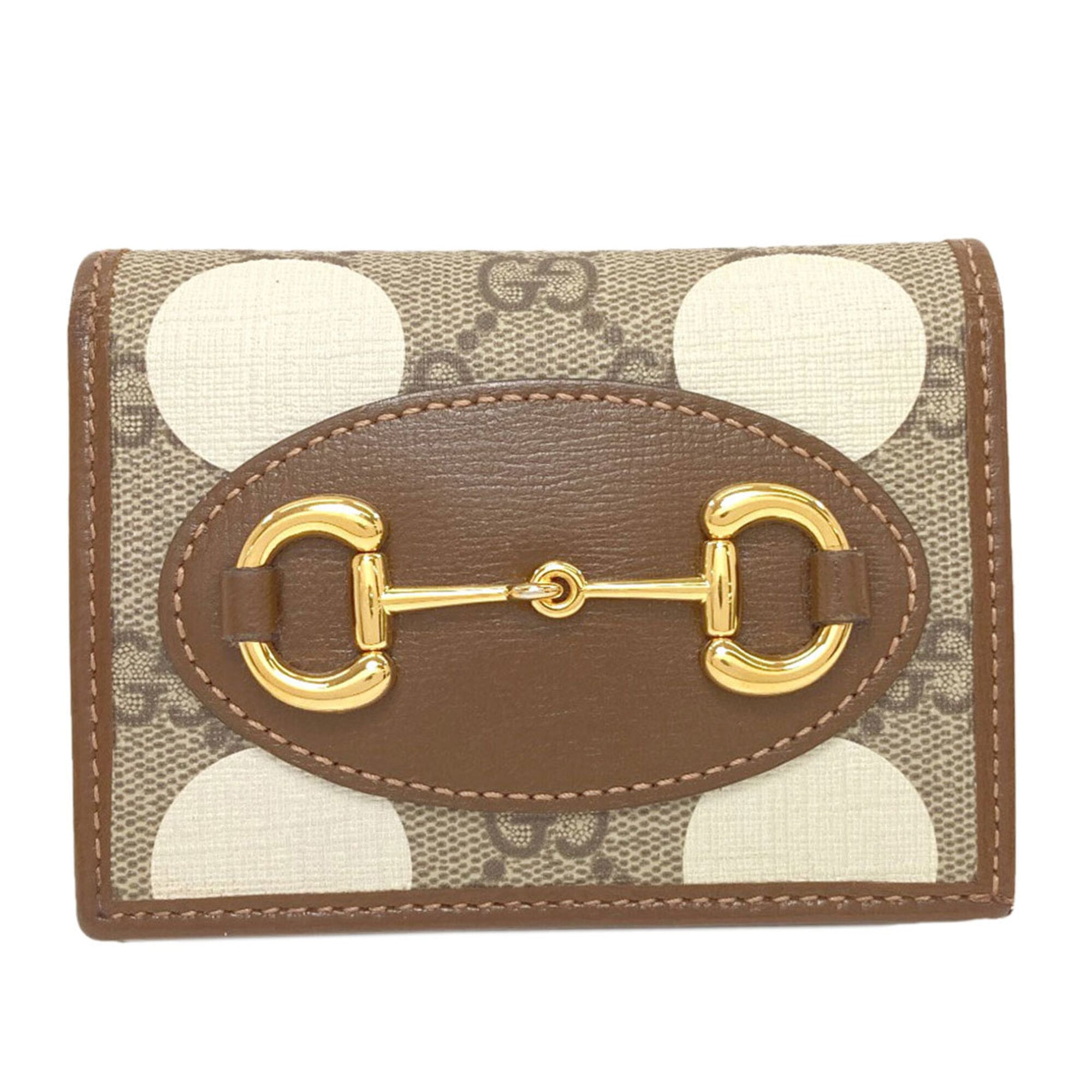 Gucci Brown Leather Wallet (Bi-Fold) (Pre-Owned)