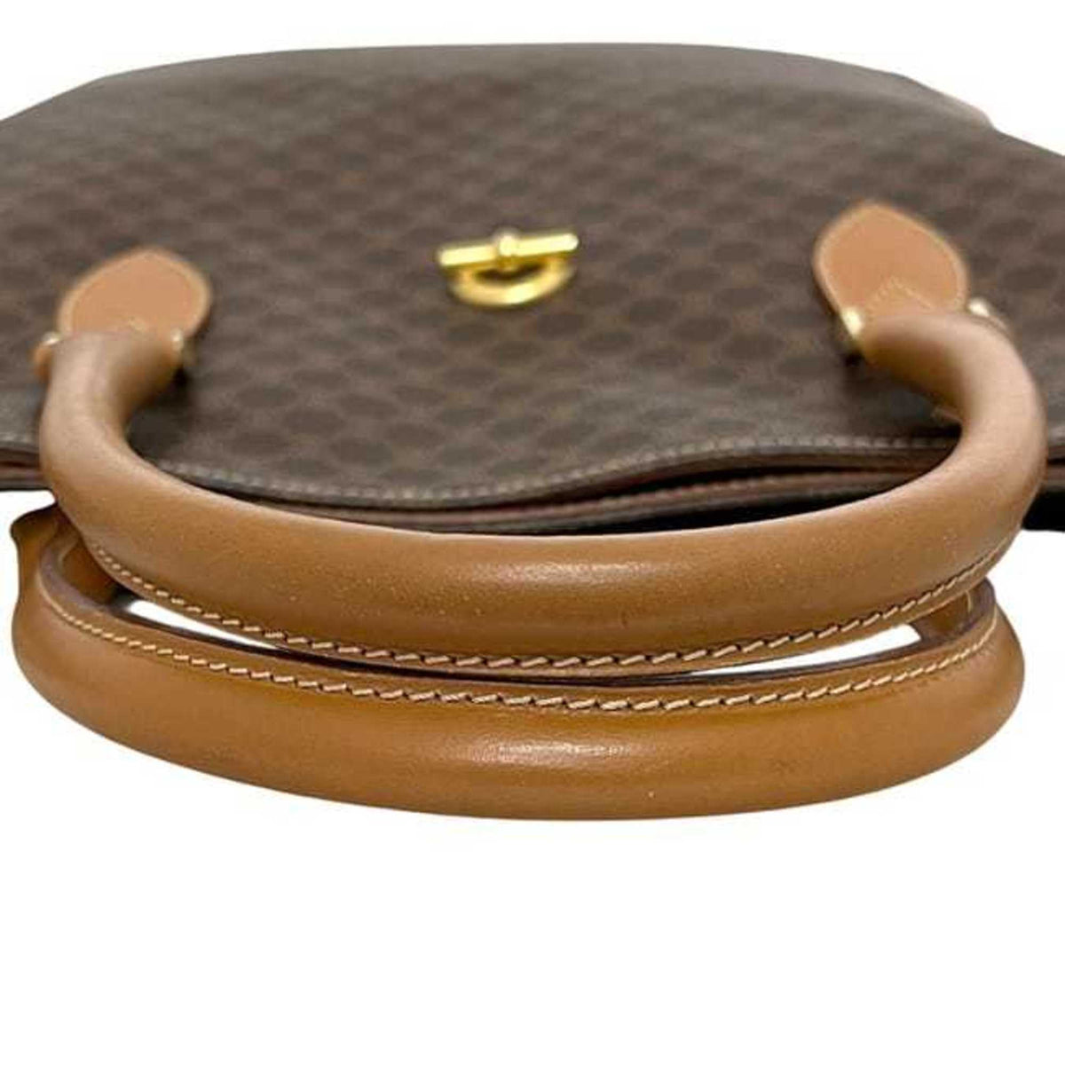 Celine Brown Pvc Leather Tote Bag (Pre-Owned)