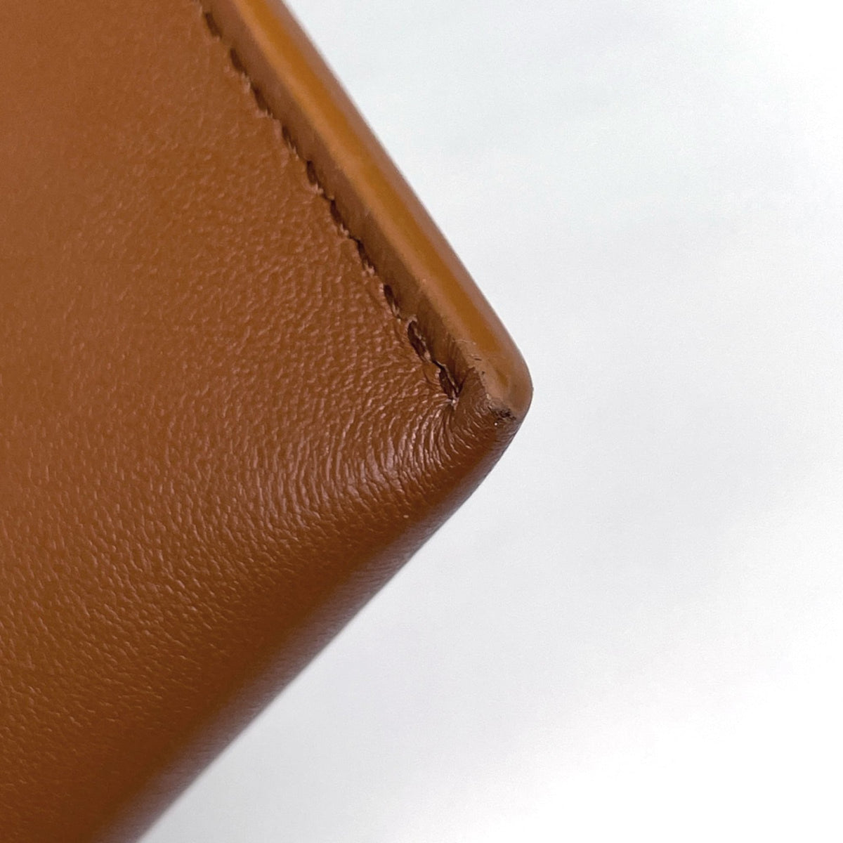 Celine Brown Leather Pouch Shoulder Bag (Pre-Owned)