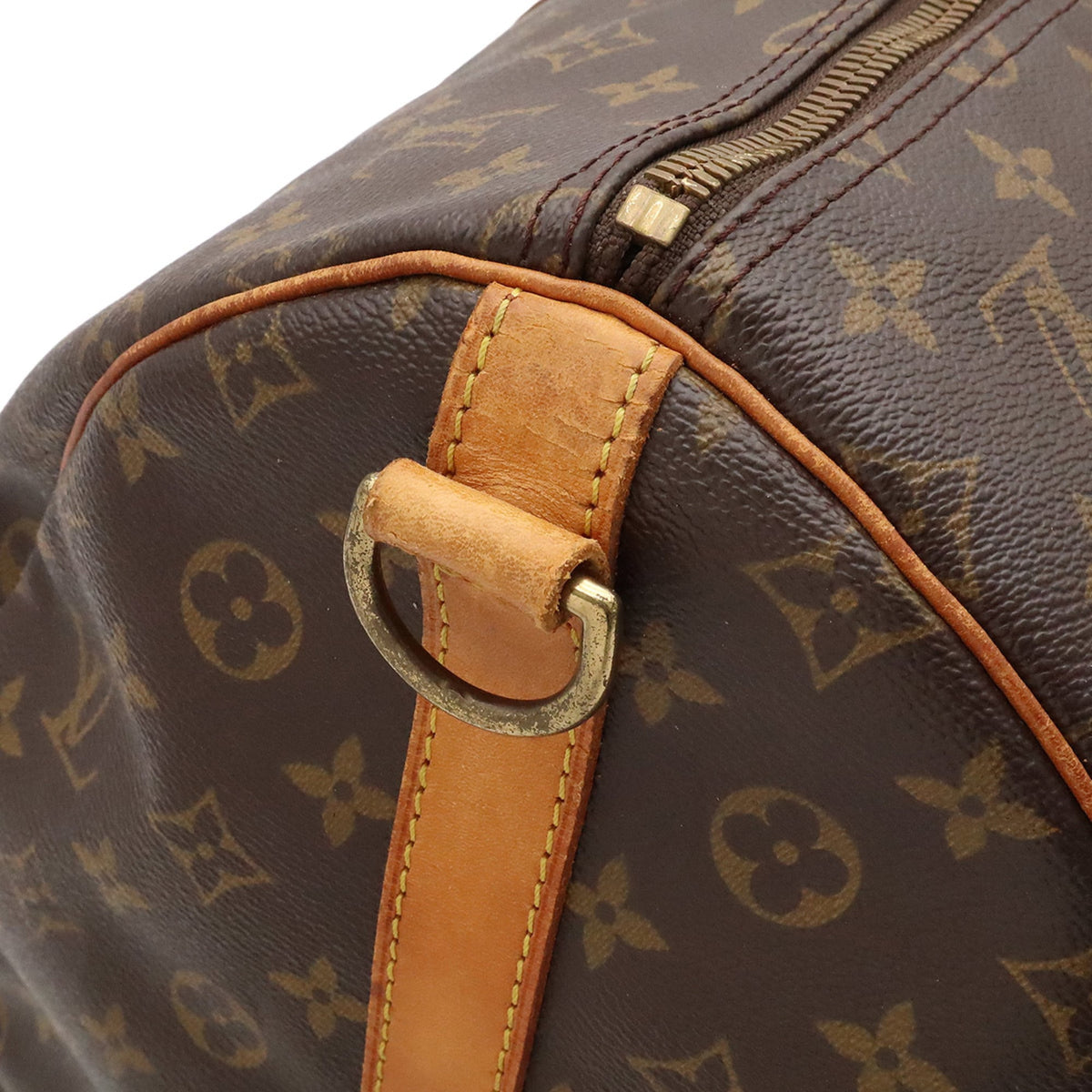 Louis Vuitton Brown Monogram Monogram Boston Bag Shoulder Bag (Pre-Owned)