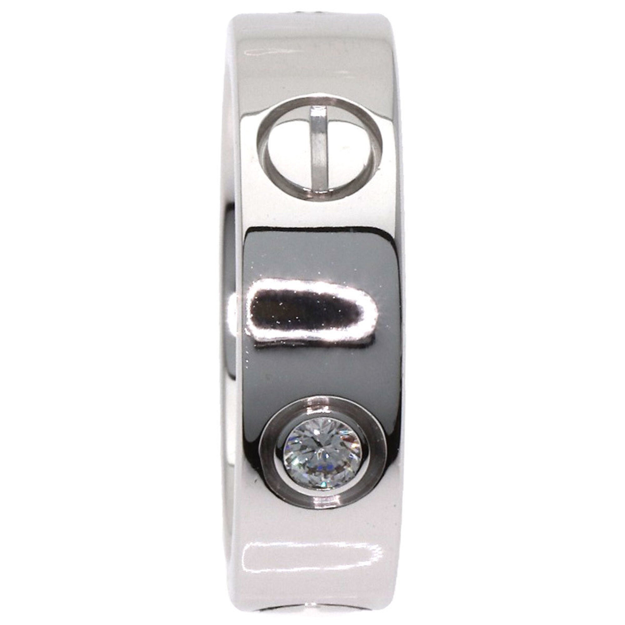 Cartier Love White Gold (18K) Band Ring (Pre-Owned)