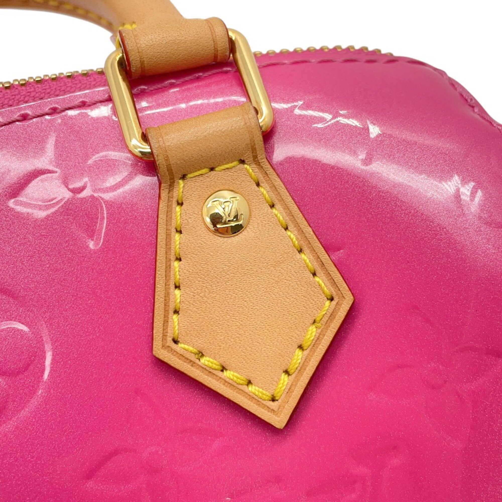 Louis Vuitton Pink Monogram Vernis Handbag Shoulder Bag (Pre-Owned)